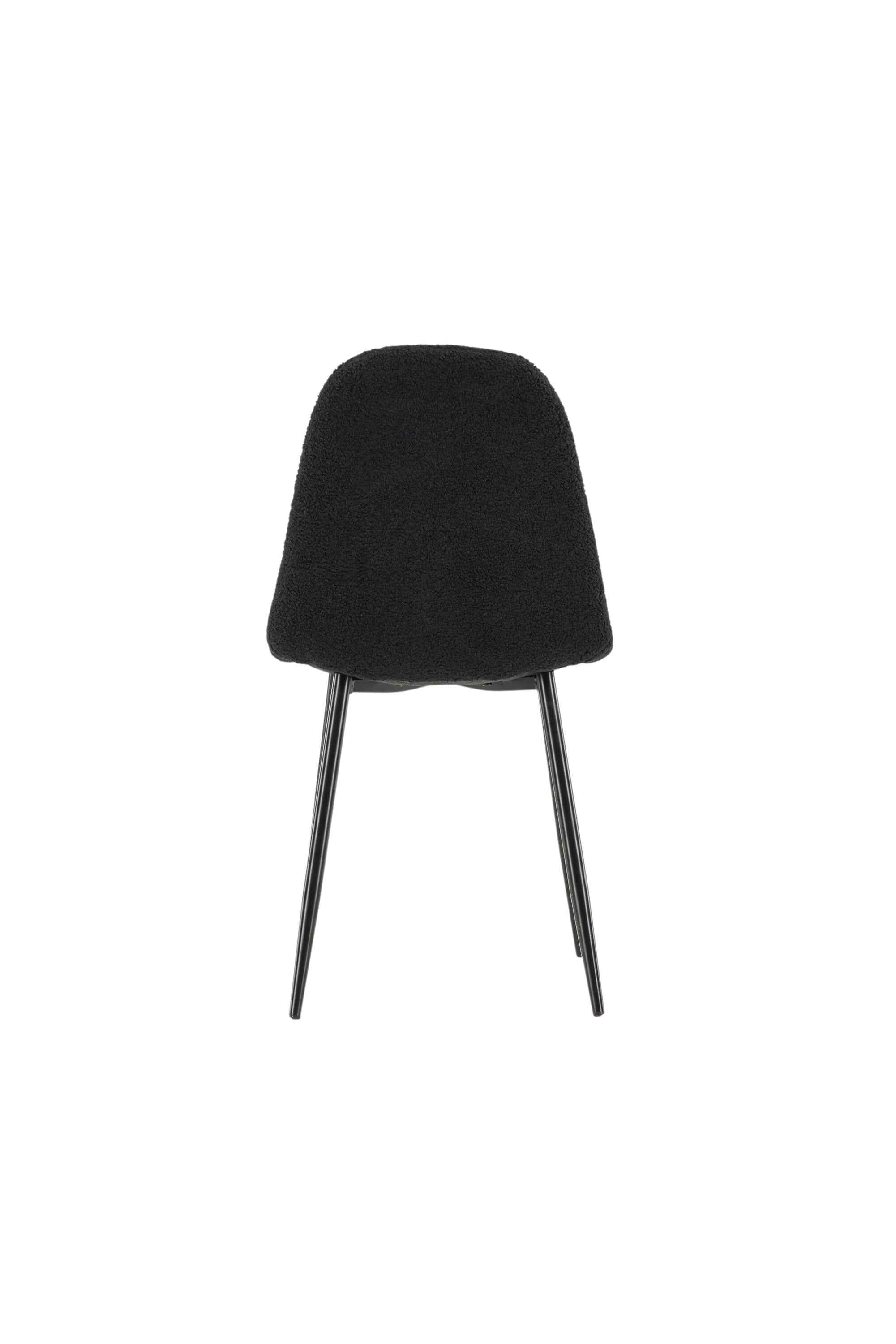 Polar Esszimmerstuhl in Schwarz präsentiert im Onlineshop von KAQTU Design AG. Stuhl ist von Venture Home