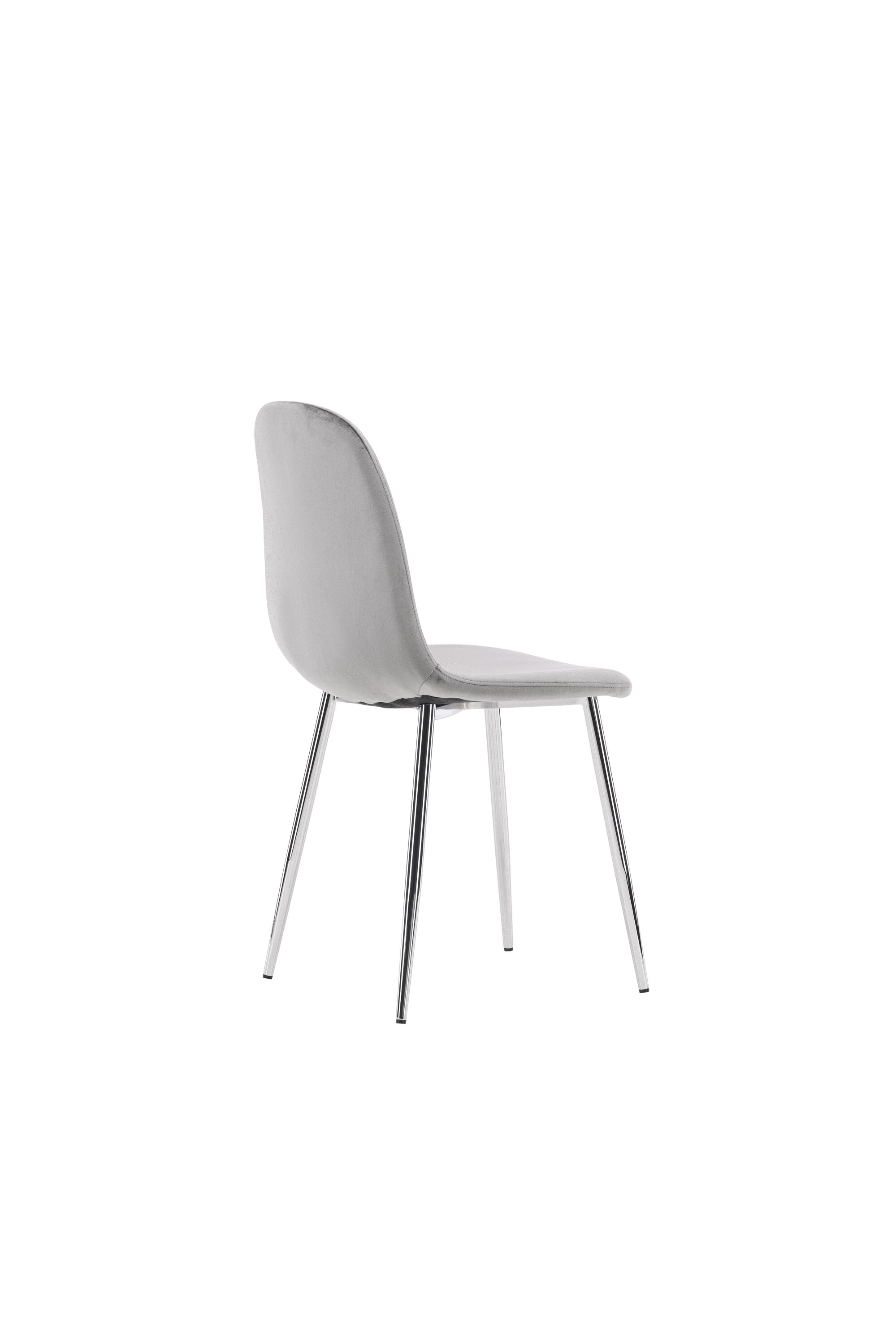 Eva Stuhl in Hellgrau präsentiert im Onlineshop von KAQTU Design AG. Stuhl ist von Venture Home