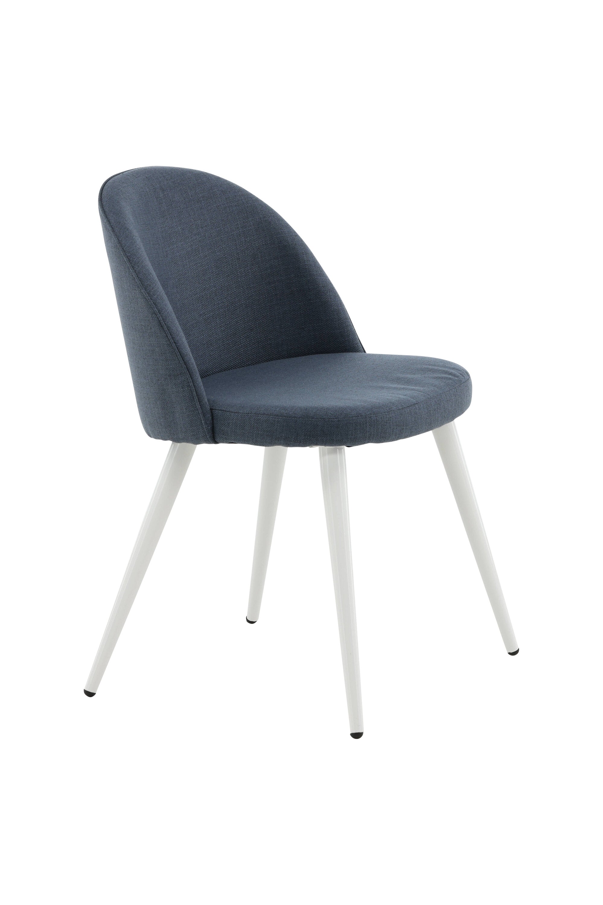 Velvet Stuhl in Blau/Weiss präsentiert im Onlineshop von KAQTU Design AG. Schalenstuhl ist von Venture Home