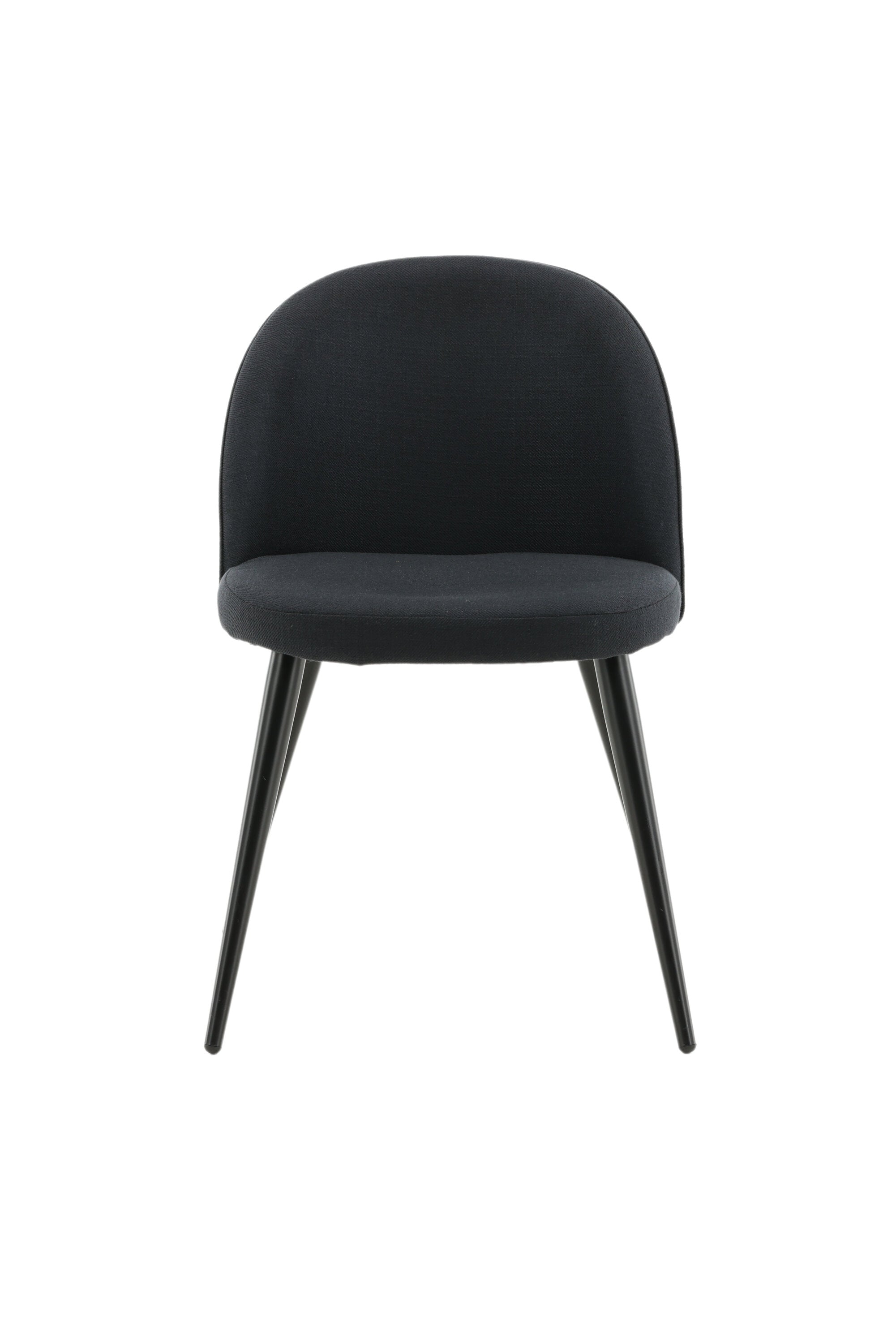 Velvet Stuhl in Schwarz/Schwarz präsentiert im Onlineshop von KAQTU Design AG. Schalenstuhl ist von Venture Home