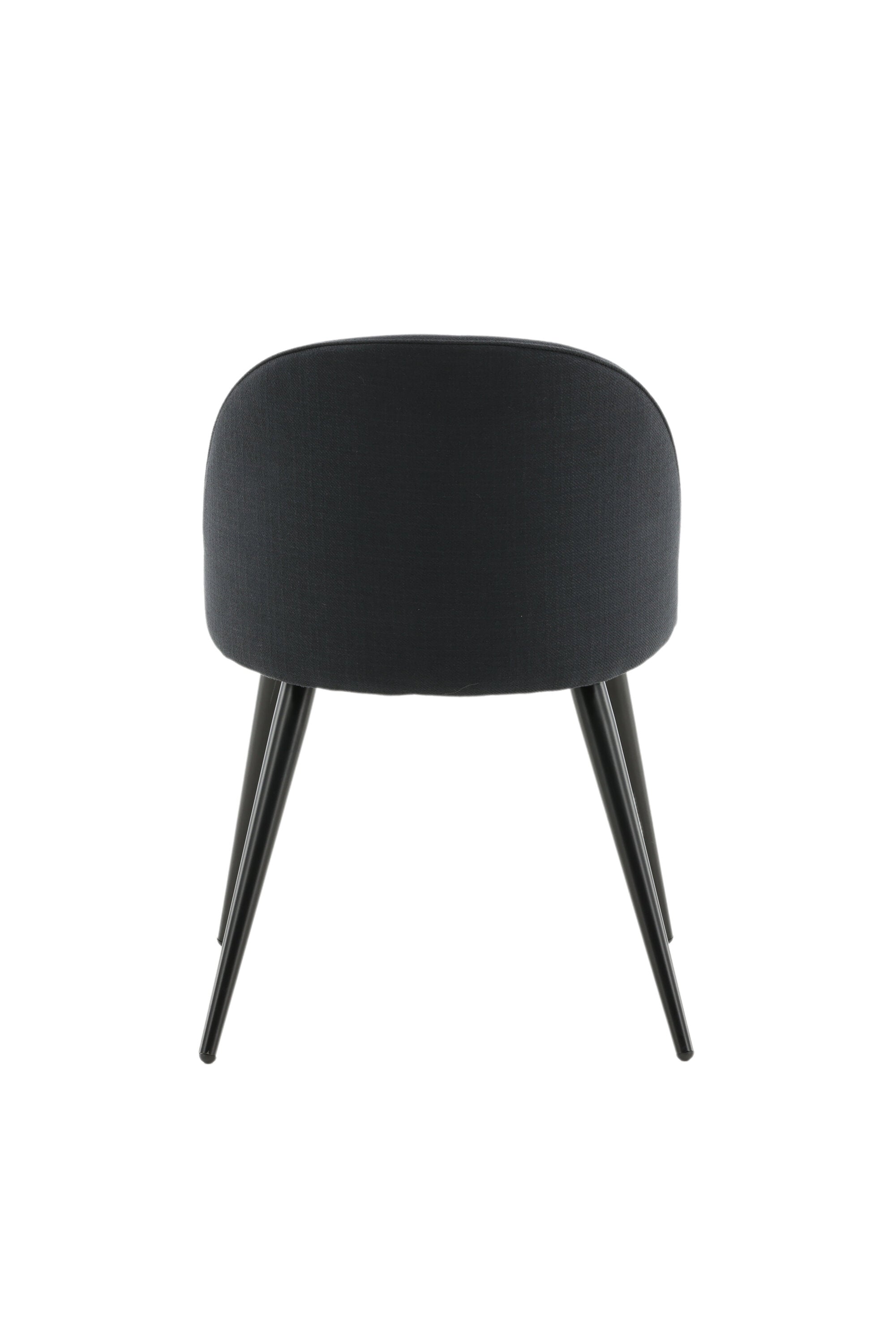 Velvet Stuhl in Schwarz/Schwarz präsentiert im Onlineshop von KAQTU Design AG. Schalenstuhl ist von Venture Home