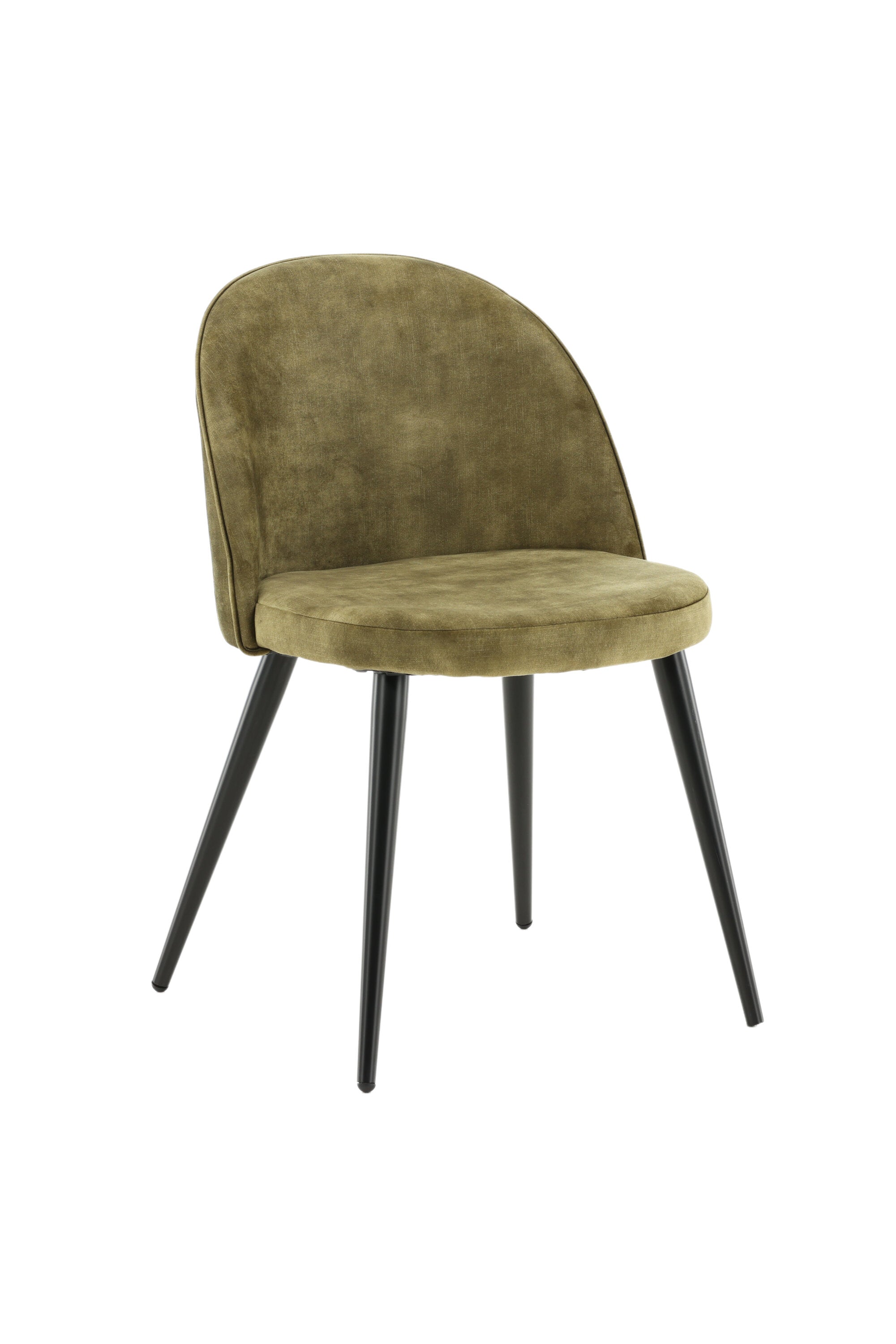 Velvet Stuhl in Grün/Schwarz präsentiert im Onlineshop von KAQTU Design AG. Schalenstuhl ist von Venture Home