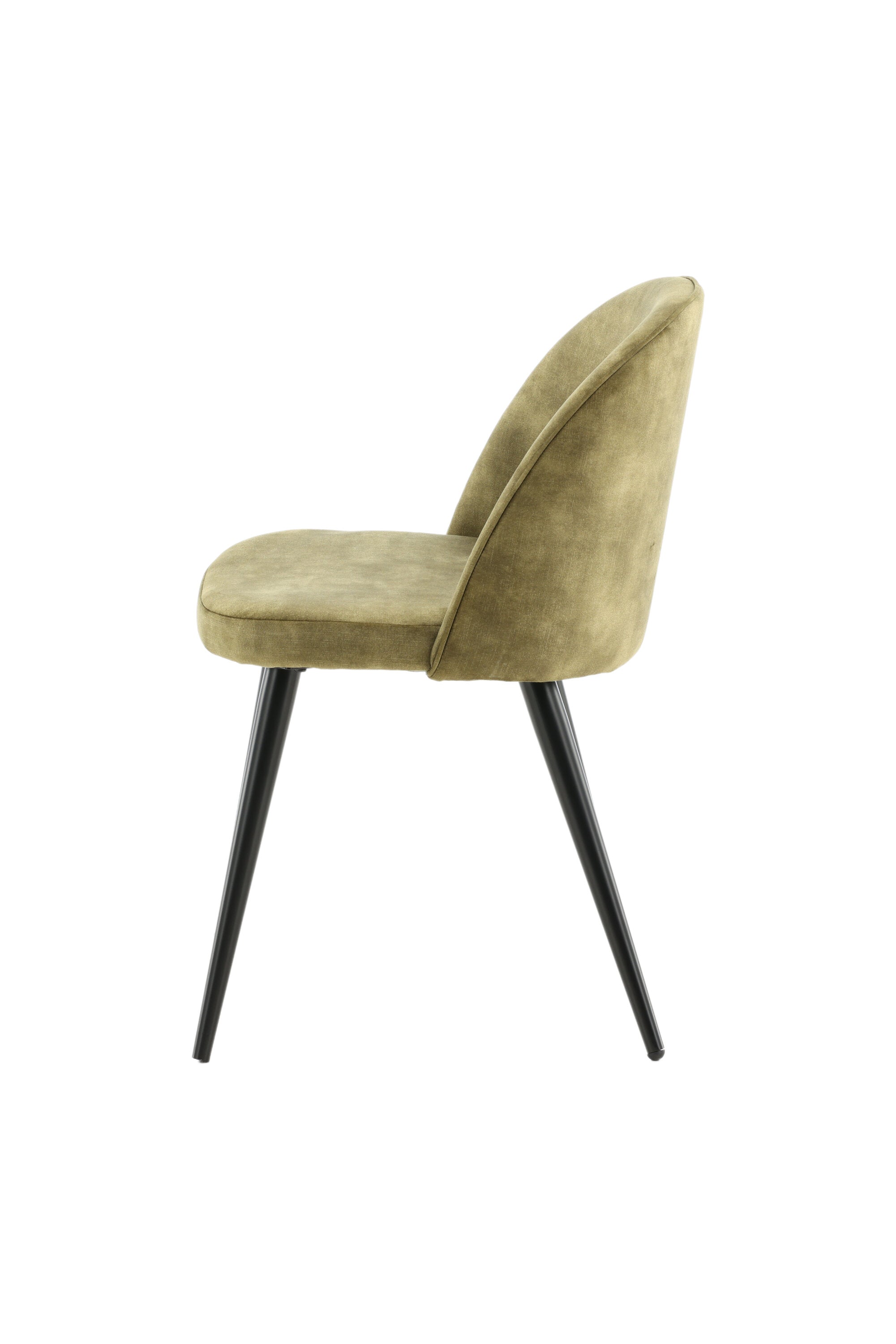 Velvet Stuhl in Grün/Schwarz präsentiert im Onlineshop von KAQTU Design AG. Schalenstuhl ist von Venture Home