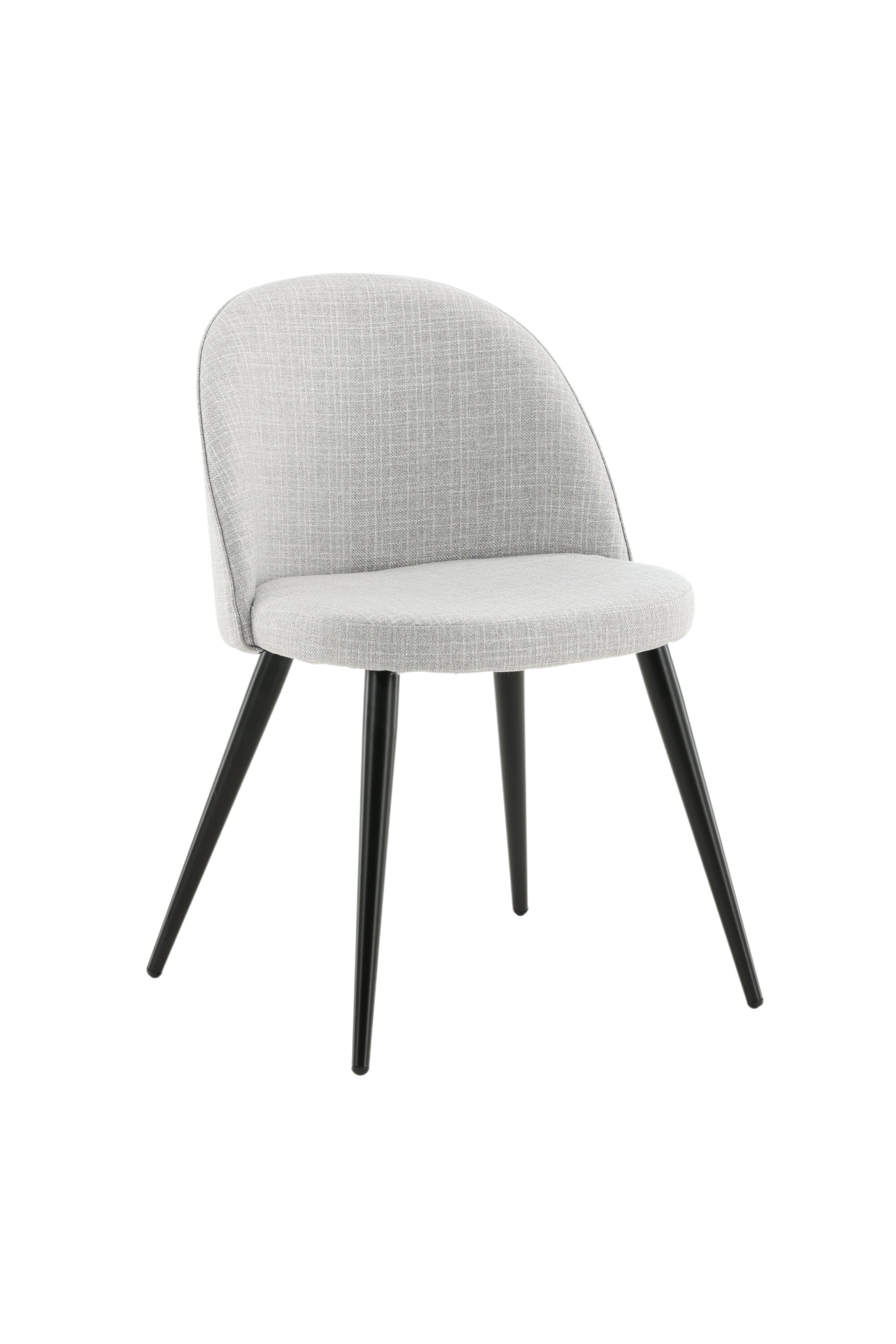 Velvet Stuhl in Grau/Schwarz präsentiert im Onlineshop von KAQTU Design AG. Schalenstuhl ist von Venture Home