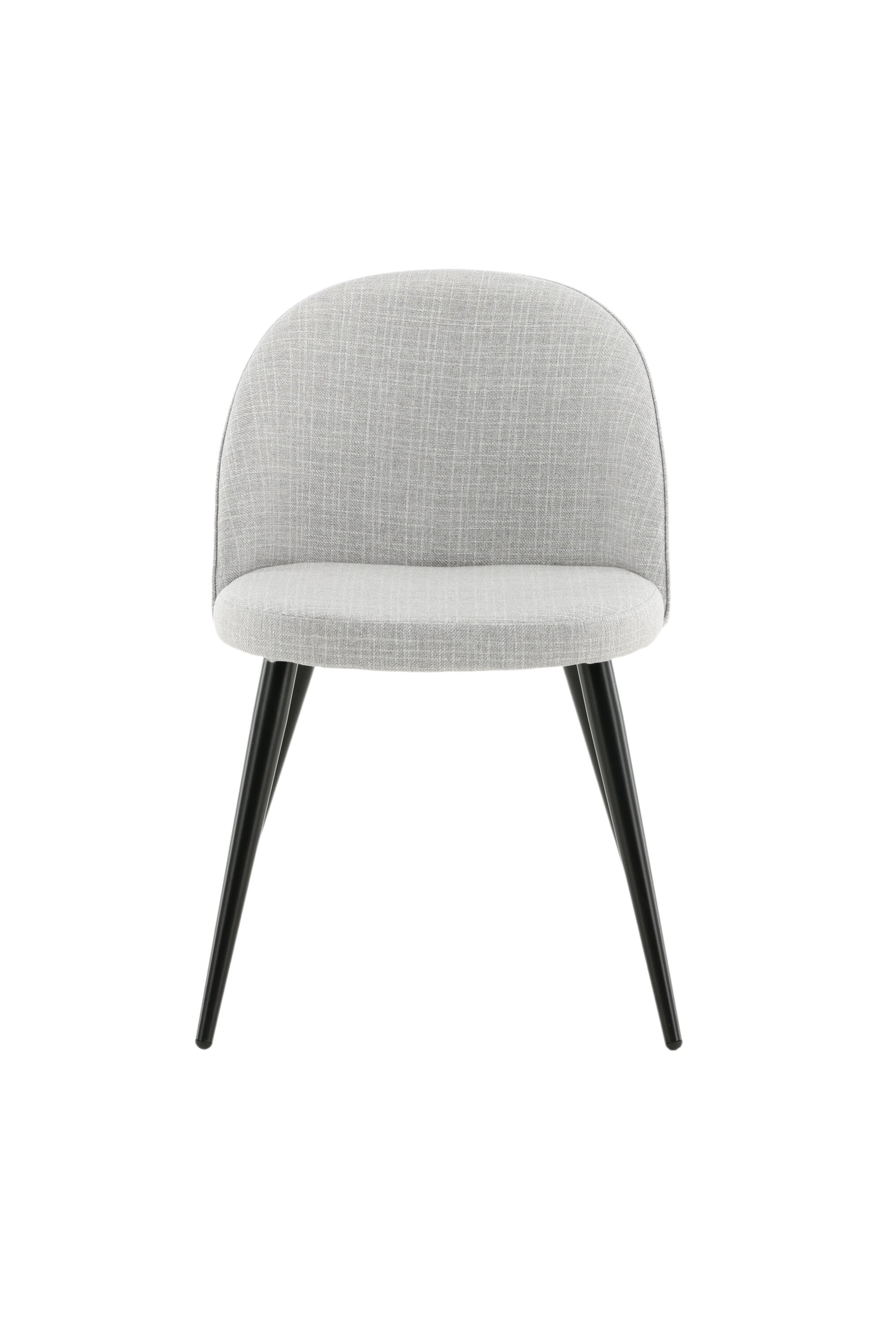 Velvet Stuhl in Grau/Schwarz präsentiert im Onlineshop von KAQTU Design AG. Schalenstuhl ist von Venture Home