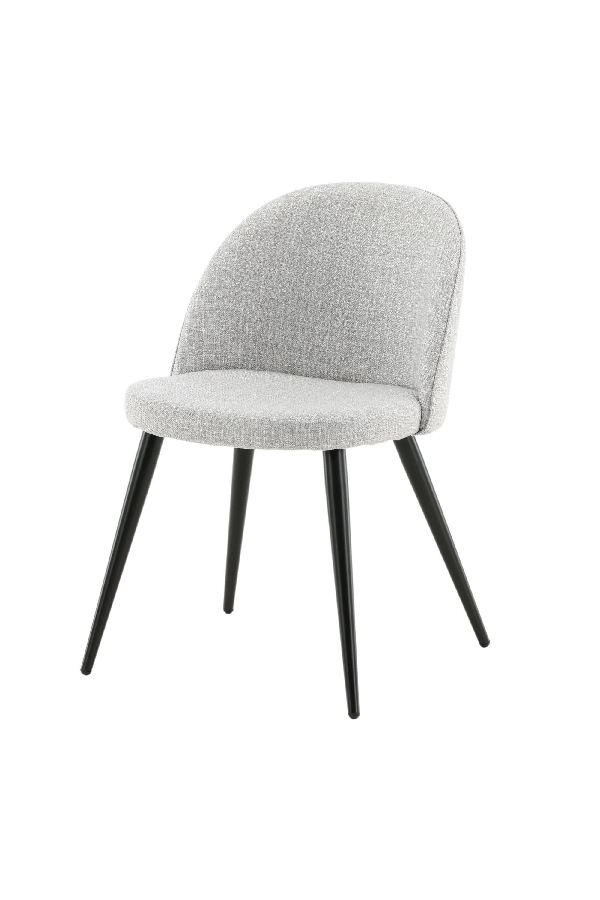 Velvet Stuhl in Grau/Schwarz präsentiert im Onlineshop von KAQTU Design AG. Schalenstuhl ist von Venture Home
