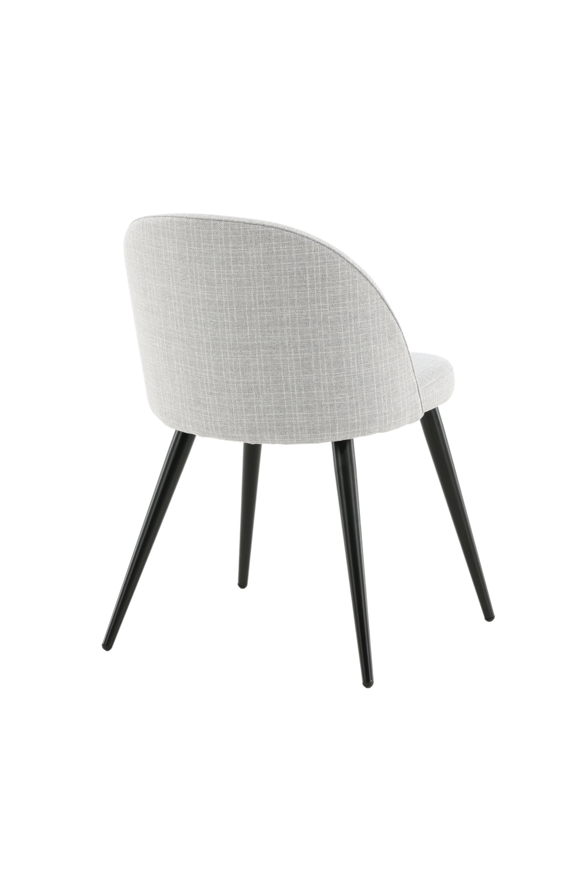 Velvet Stuhl in Grau/Schwarz präsentiert im Onlineshop von KAQTU Design AG. Schalenstuhl ist von Venture Home