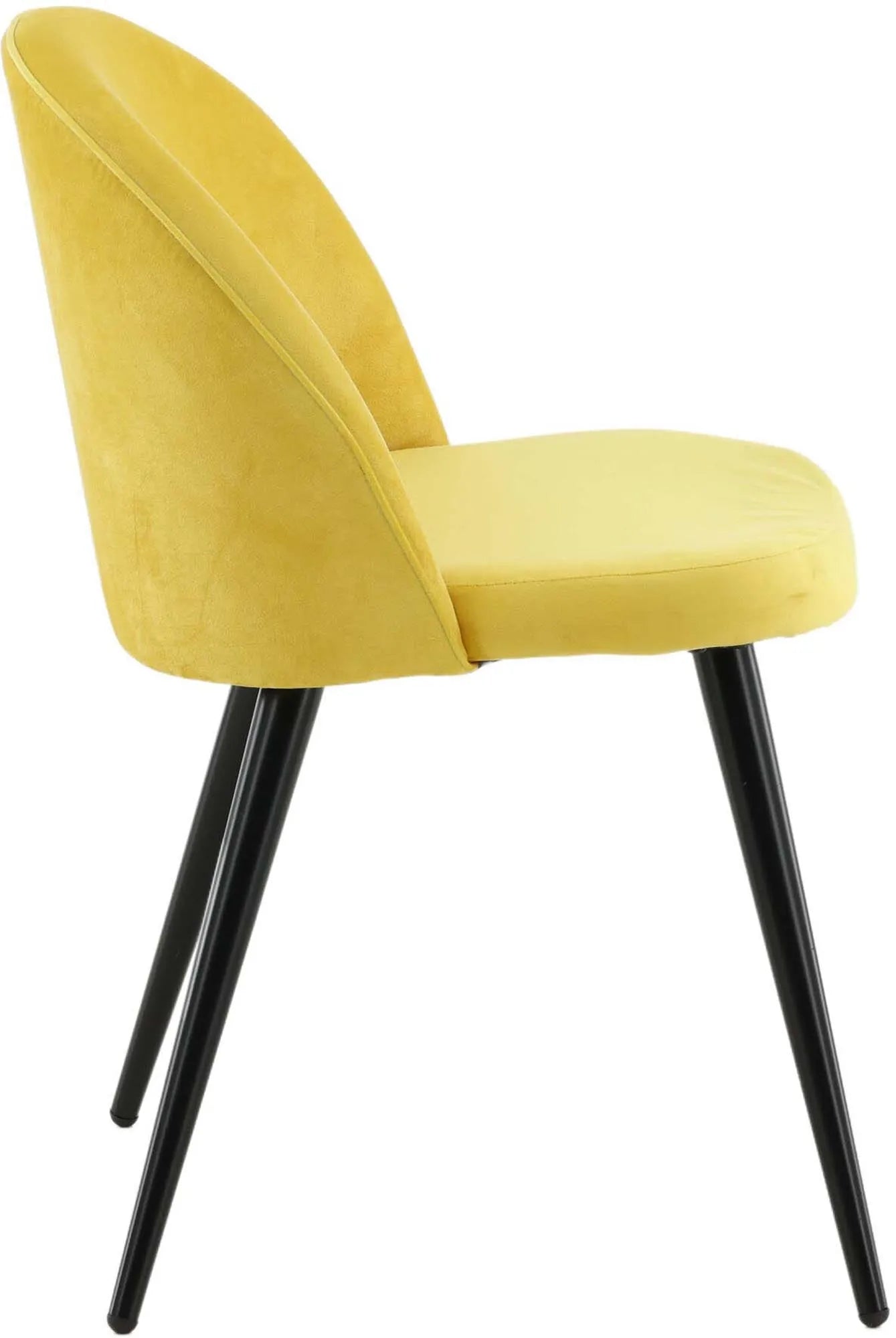 Luxuriöser Velvet Matstol: Modernes Design trifft auf Gemütlichkeit.