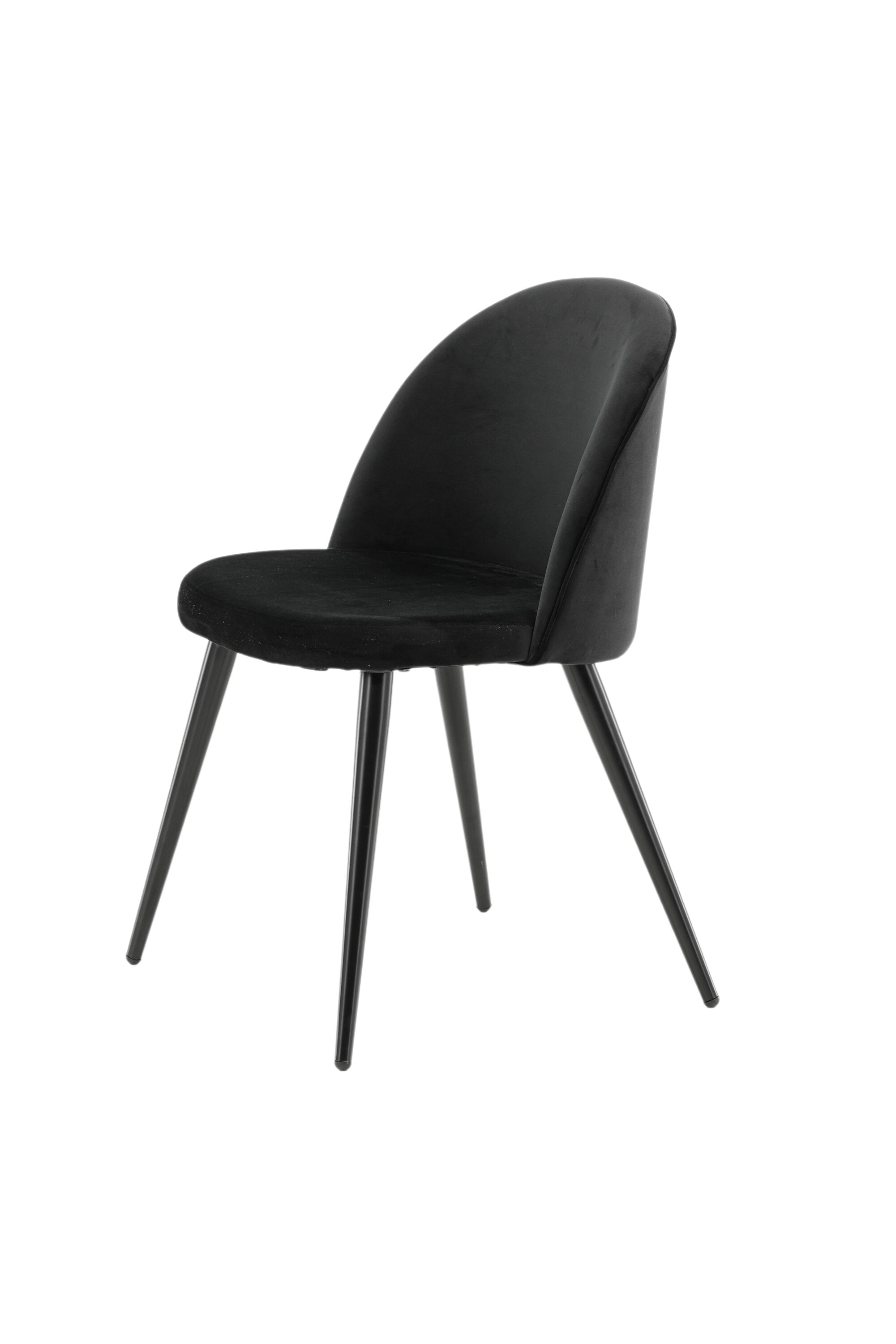 Velvet Matstol Stuhl in Schwarz präsentiert im Onlineshop von KAQTU Design AG. Schalenstuhl ist von Venture Home