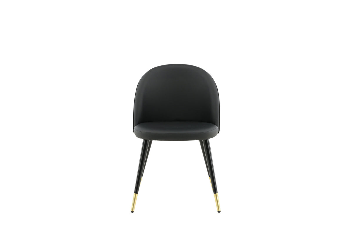 Velvet Stuhl in Gold präsentiert im Onlineshop von KAQTU Design AG. Stuhl ist von Venture Home