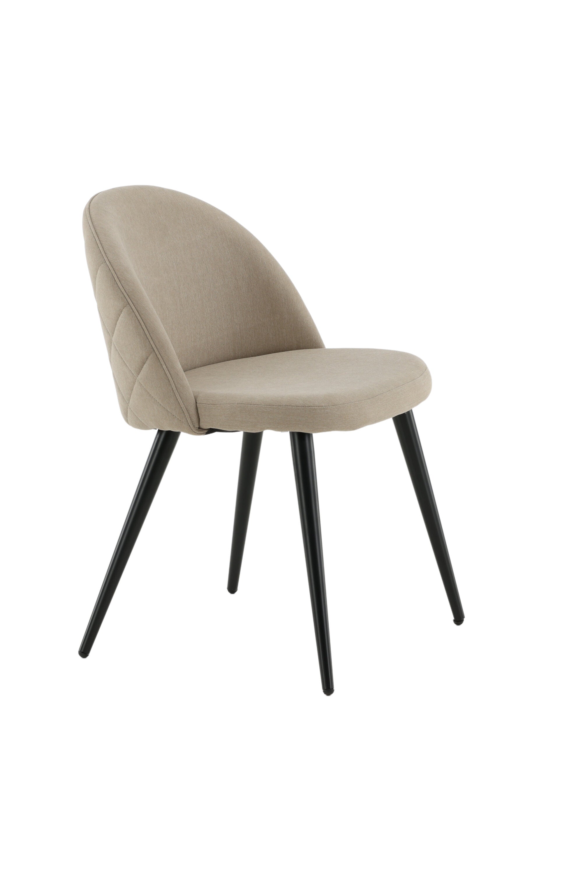 Velvet Stitches Stuhl in Beige präsentiert im Onlineshop von KAQTU Design AG. Stuhl ist von Venture Home