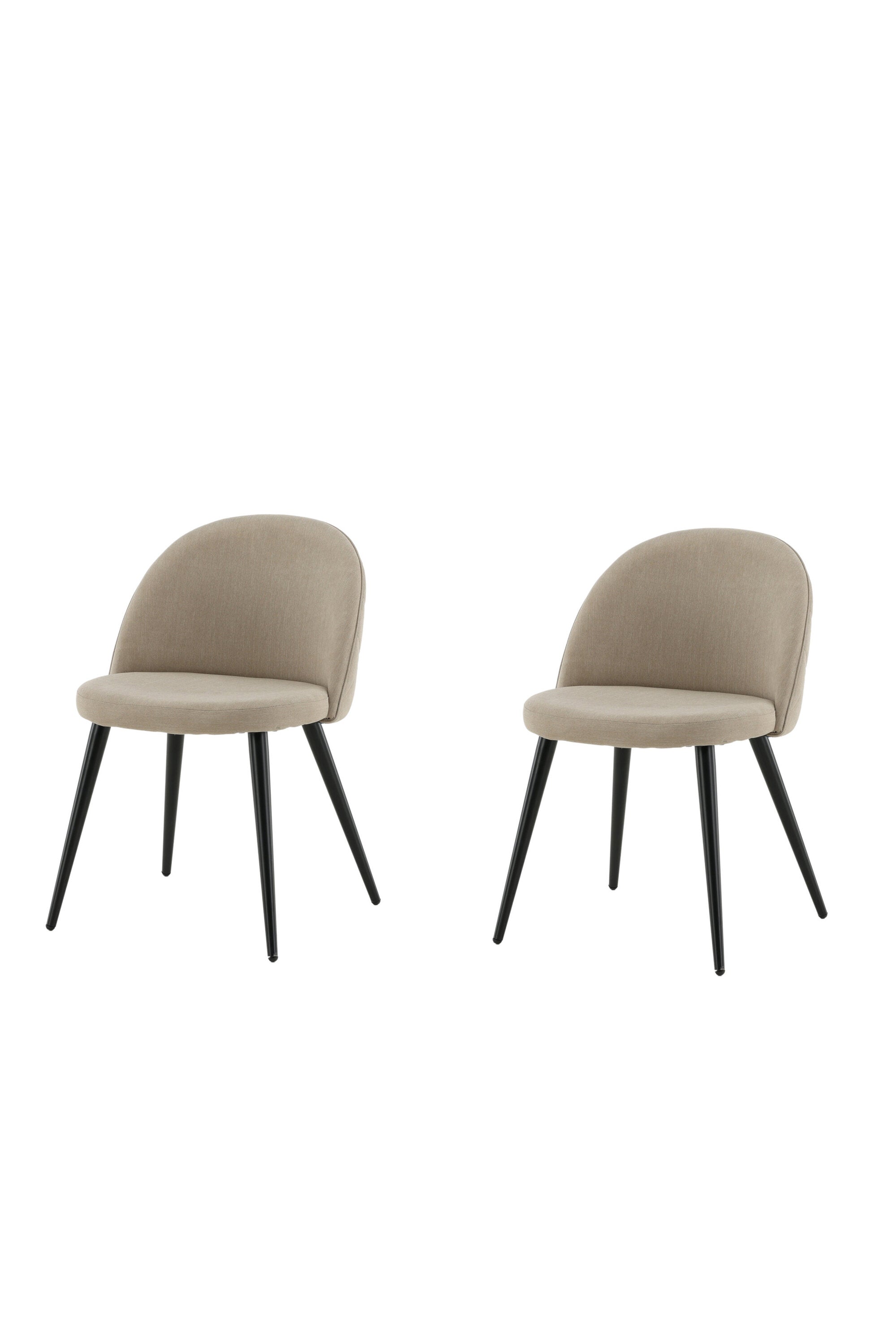 Velvet Stitches Stuhl in Beige präsentiert im Onlineshop von KAQTU Design AG. Stuhl ist von Venture Home