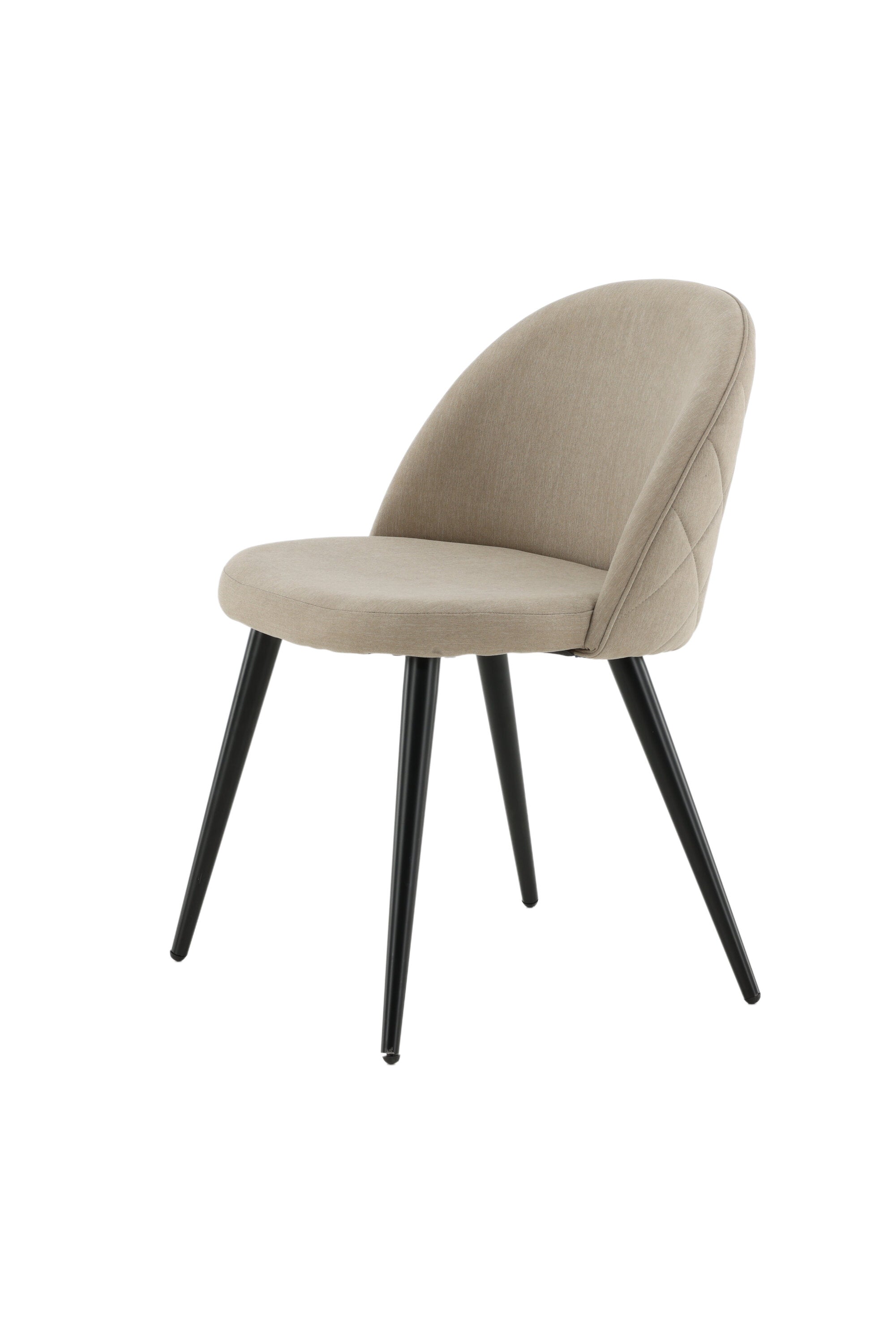 Velvet Stitches Stuhl in Beige präsentiert im Onlineshop von KAQTU Design AG. Stuhl ist von Venture Home