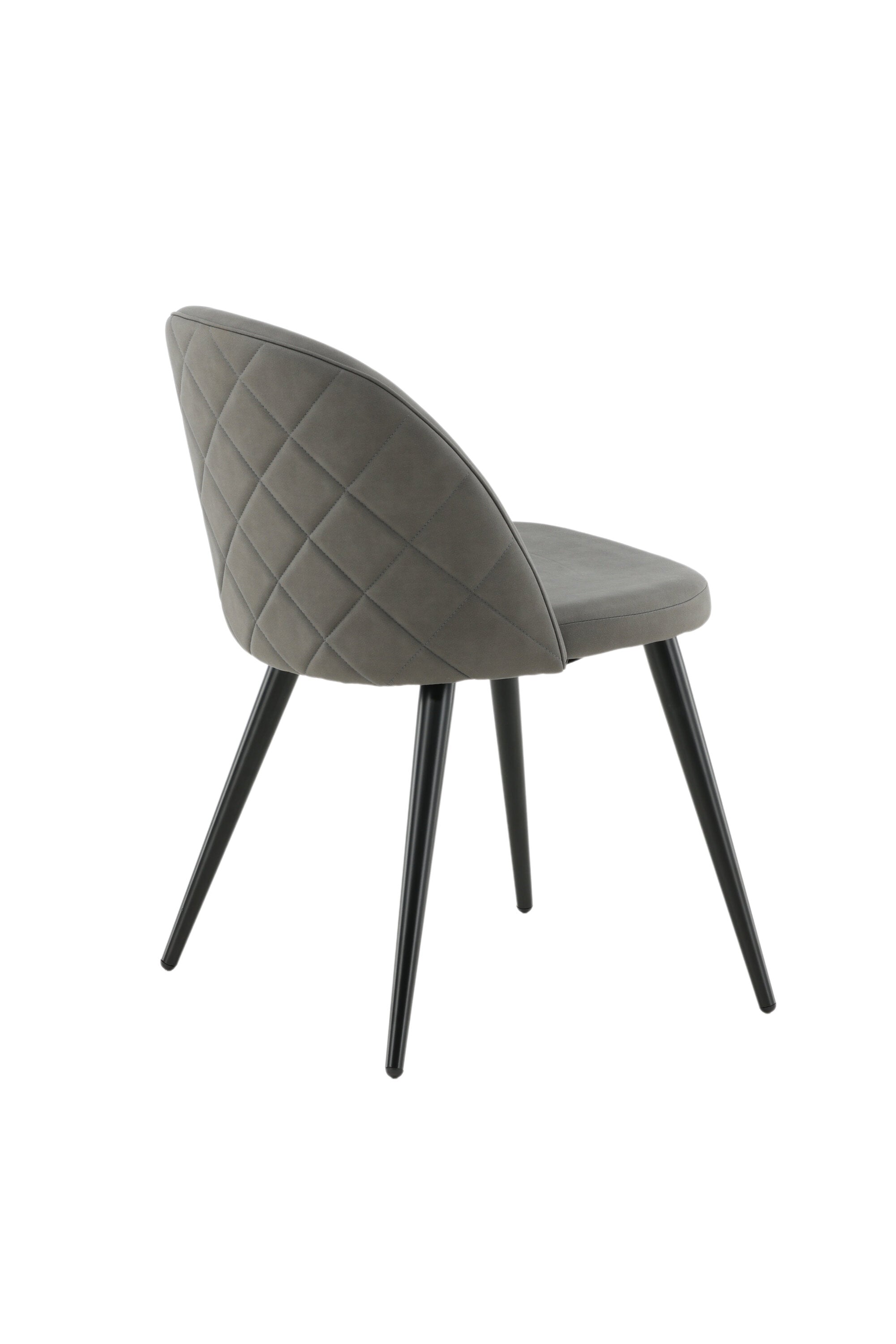 Velvet Stitches Stuhl in Grau präsentiert im Onlineshop von KAQTU Design AG. Stuhl ist von Venture Home