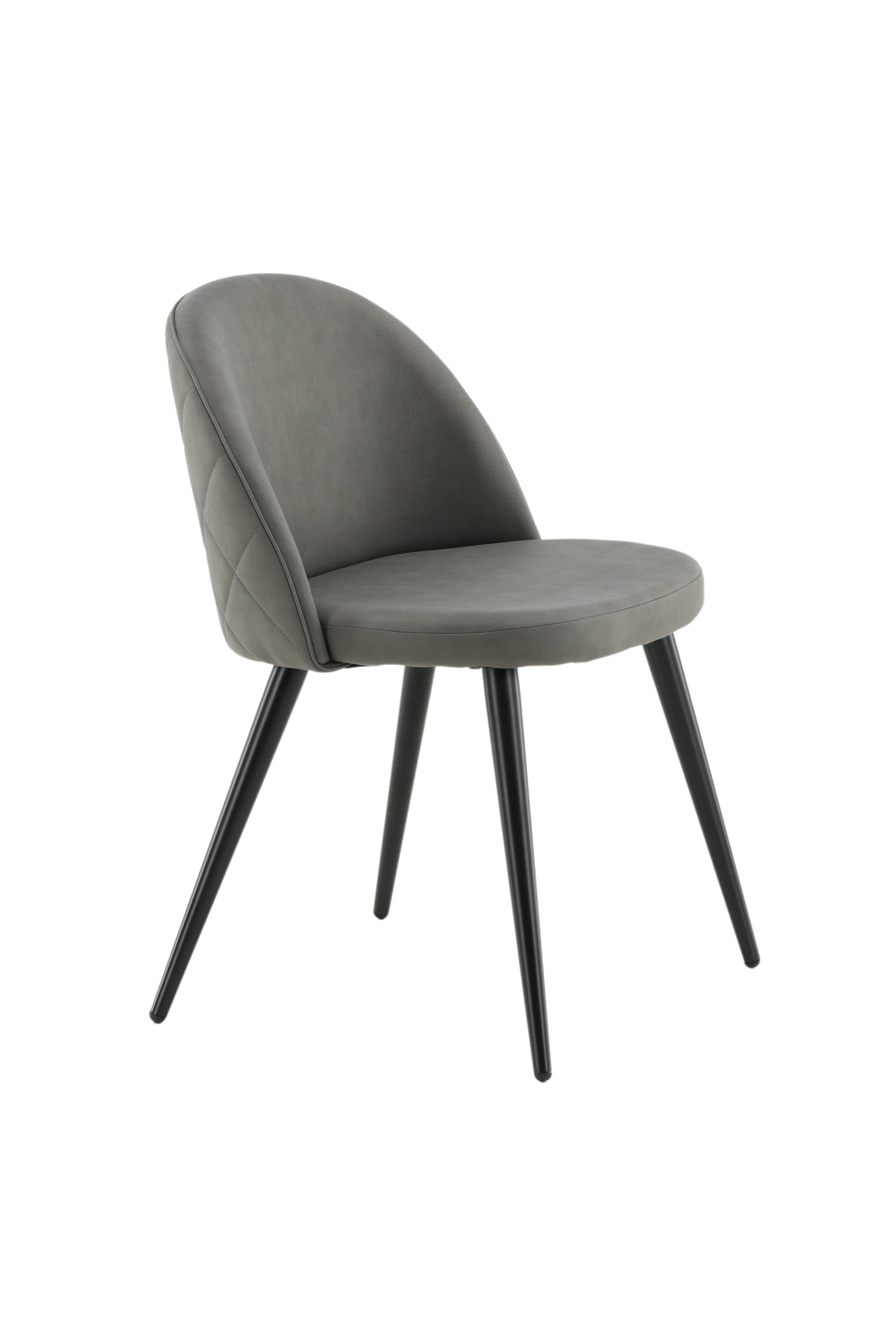 Velvet Stitches Stuhl in Grau präsentiert im Onlineshop von KAQTU Design AG. Stuhl ist von Venture Home
