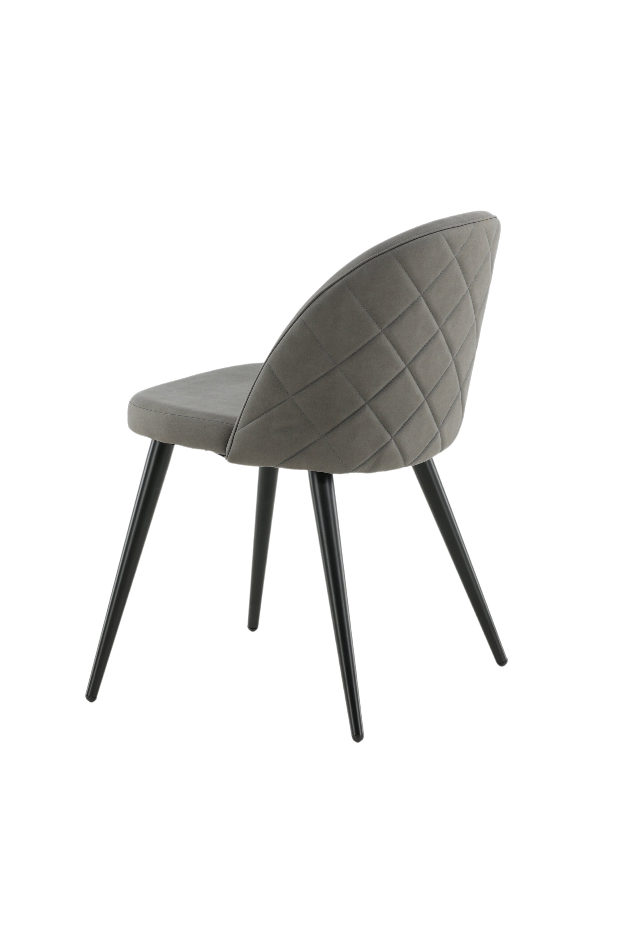 Velvet Stitches Stuhl in Grau präsentiert im Onlineshop von KAQTU Design AG. Stuhl ist von Venture Home