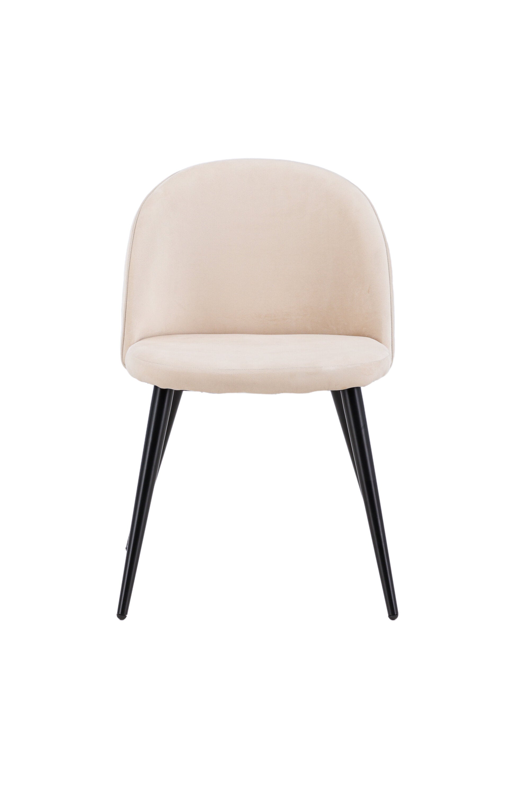 Velvet Stitches Stuhl in Beige präsentiert im Onlineshop von KAQTU Design AG. Schalenstuhl ist von Venture Home