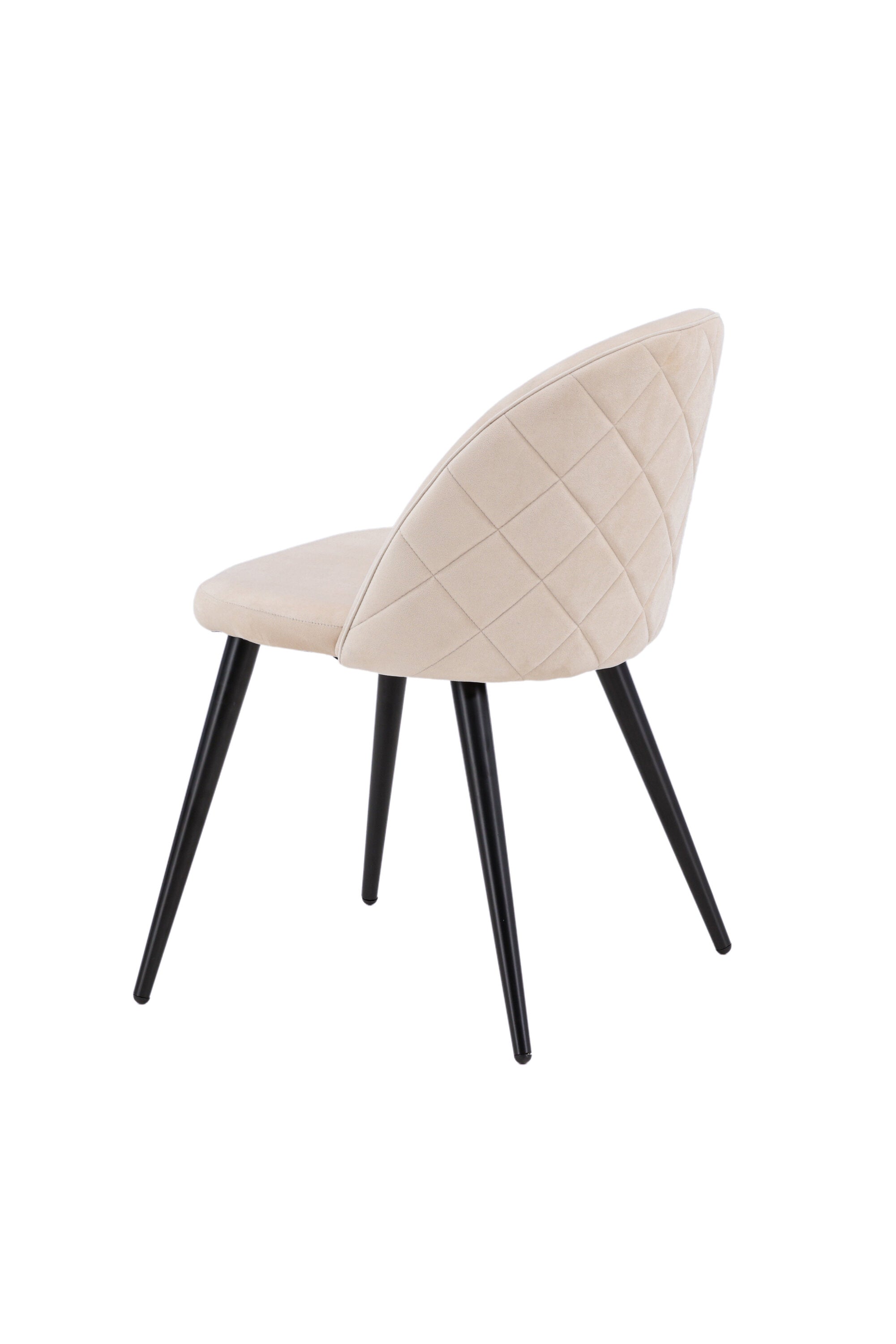 Velvet Stitches Stuhl in Beige präsentiert im Onlineshop von KAQTU Design AG. Schalenstuhl ist von Venture Home