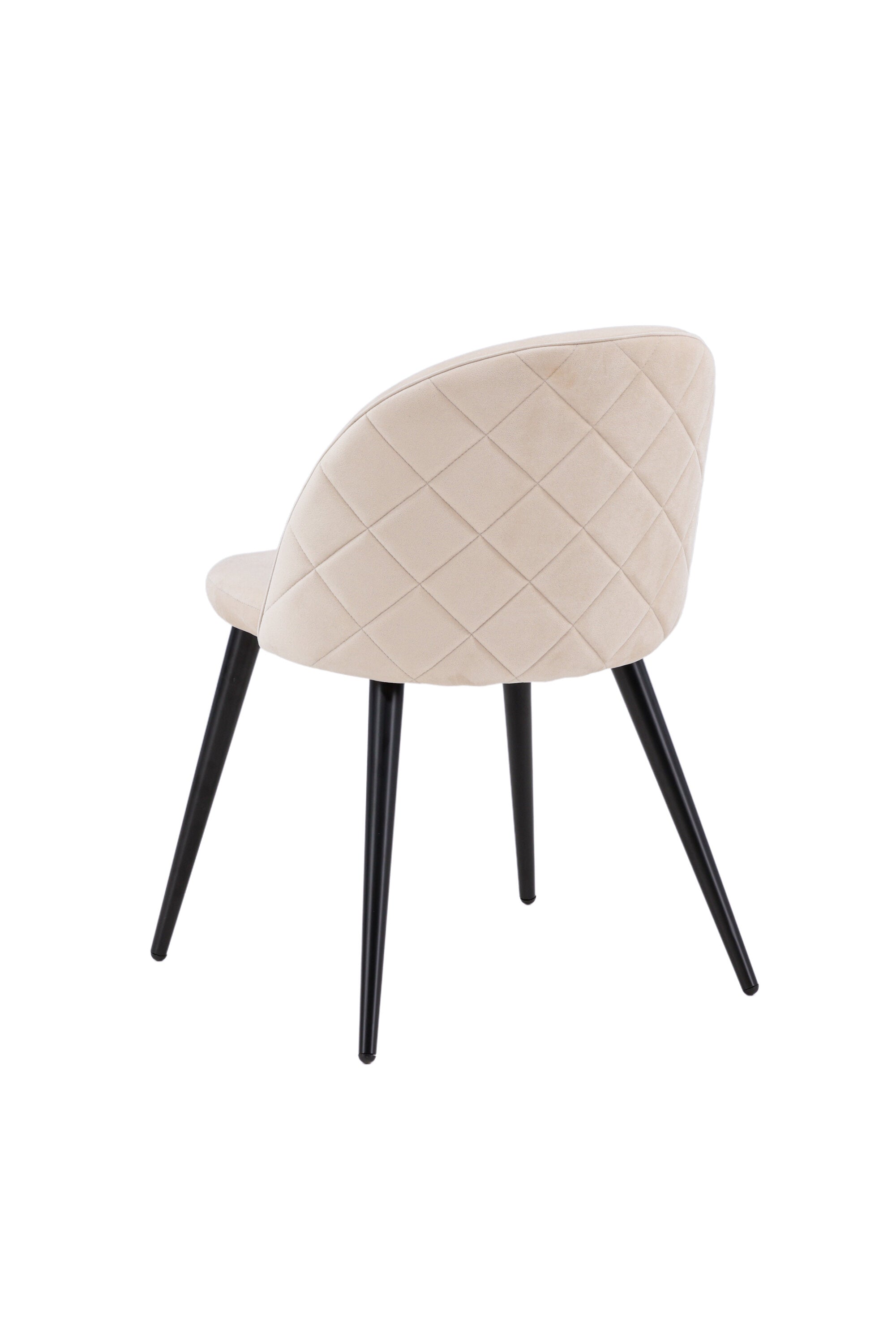 Velvet Stitches Stuhl in Beige präsentiert im Onlineshop von KAQTU Design AG. Schalenstuhl ist von Venture Home