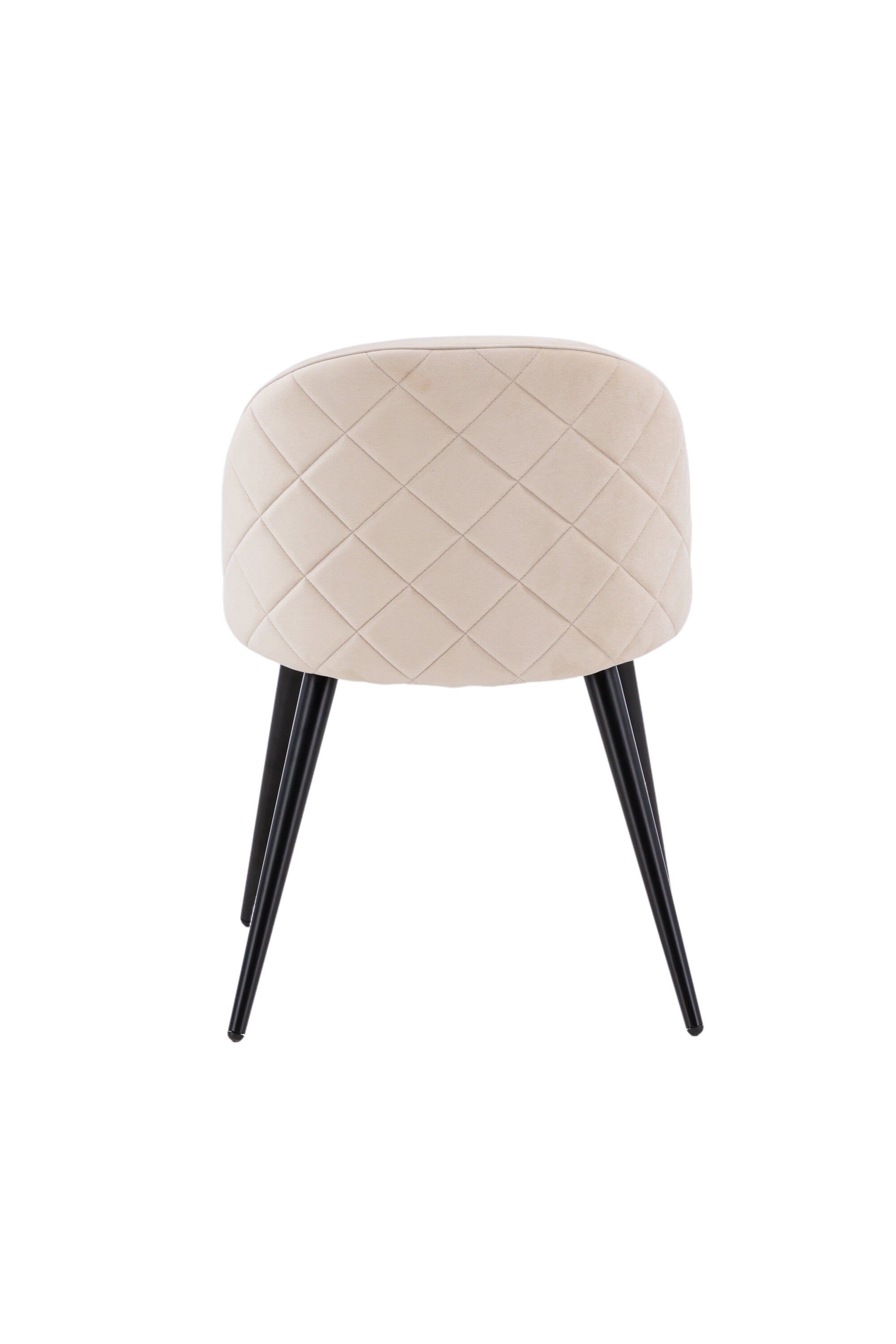 Velvet Stitches Stuhl in Beige präsentiert im Onlineshop von KAQTU Design AG. Schalenstuhl ist von Venture Home