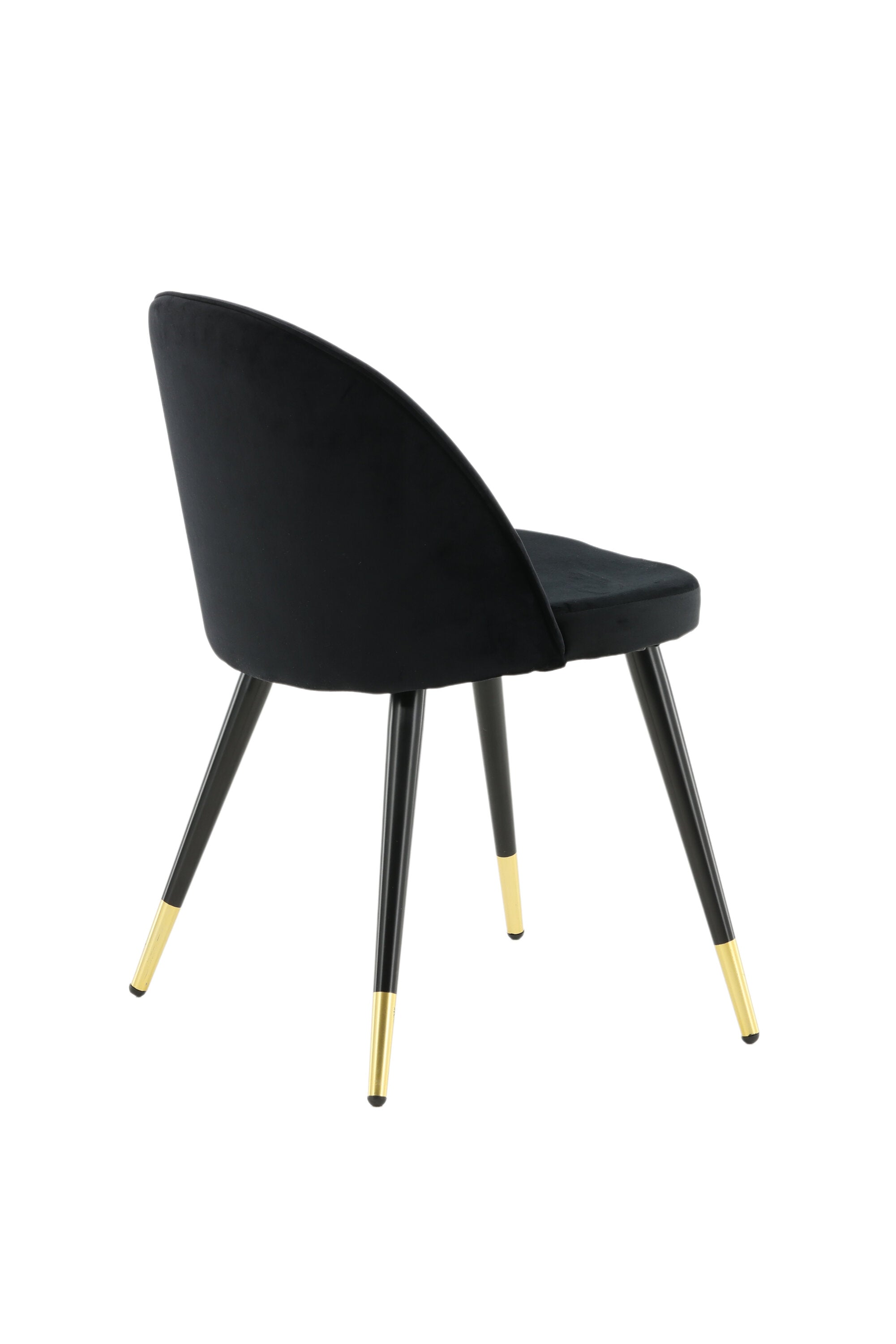 Velvet Stuhl in Schwarz präsentiert im Onlineshop von KAQTU Design AG. Stuhl ist von Venture Home