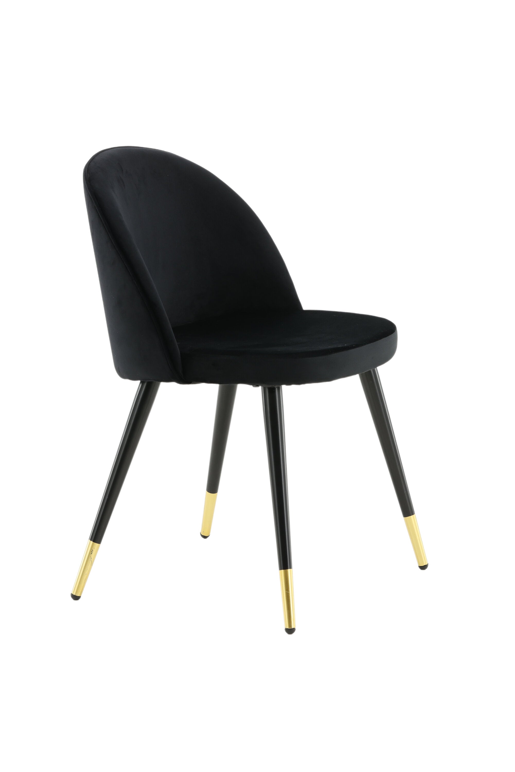 Velvet Stuhl in Schwarz präsentiert im Onlineshop von KAQTU Design AG. Stuhl ist von Venture Home