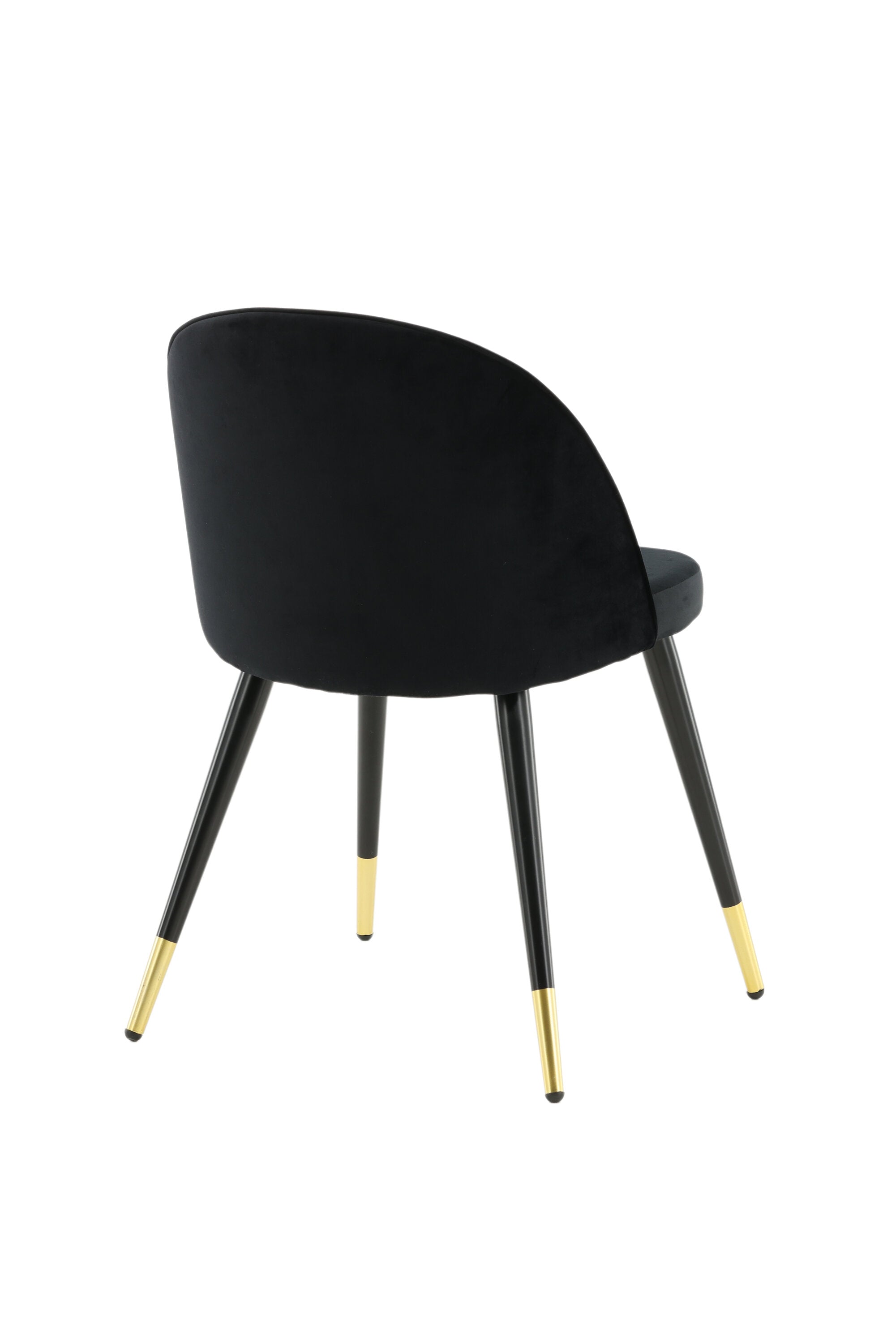 Velvet Stuhl in Schwarz präsentiert im Onlineshop von KAQTU Design AG. Stuhl ist von Venture Home