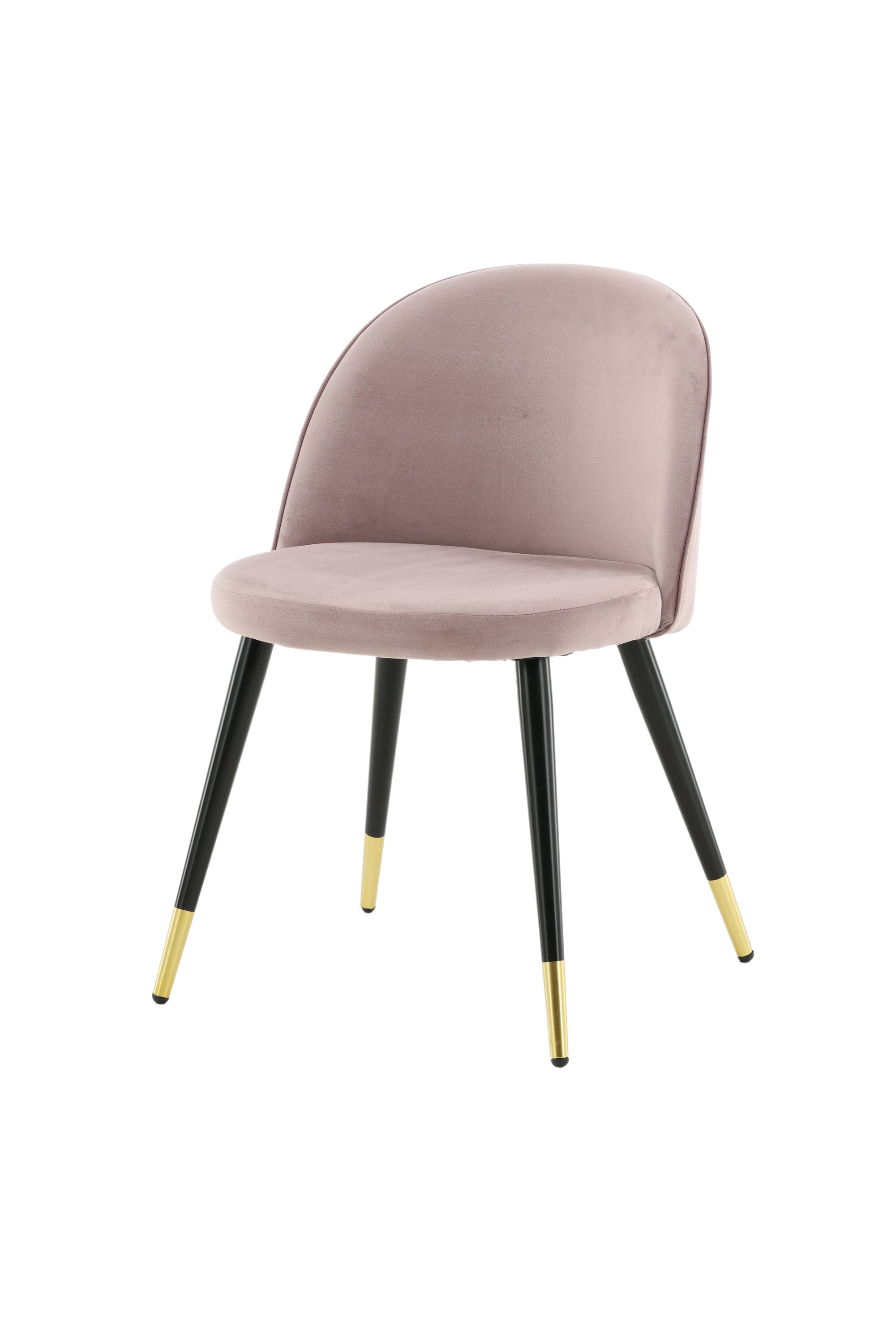 Velvet Stuhl in Altrosa präsentiert im Onlineshop von KAQTU Design AG. Schalenstuhl ist von Venture Home