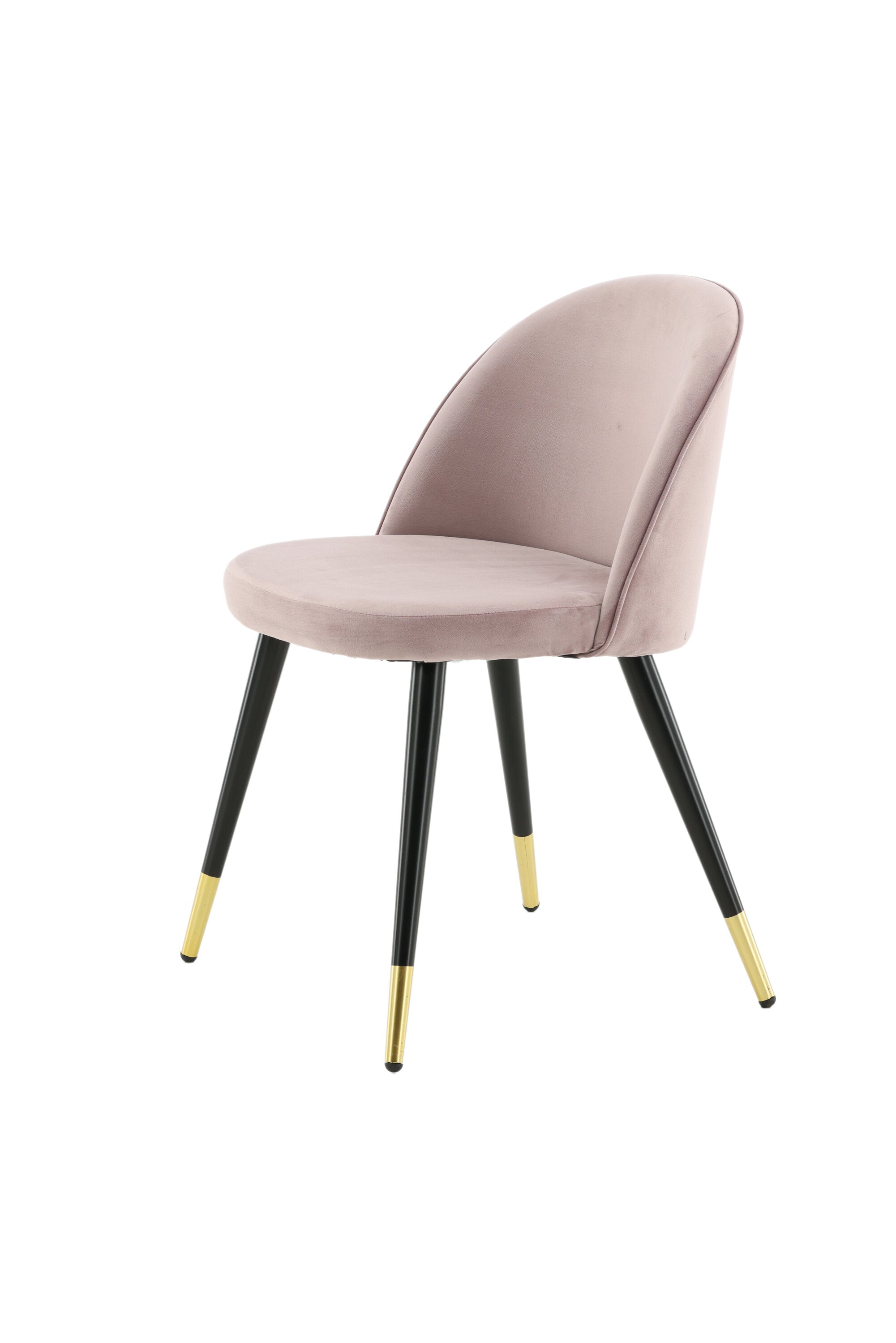 Velvet Stuhl in Altrosa präsentiert im Onlineshop von KAQTU Design AG. Schalenstuhl ist von Venture Home