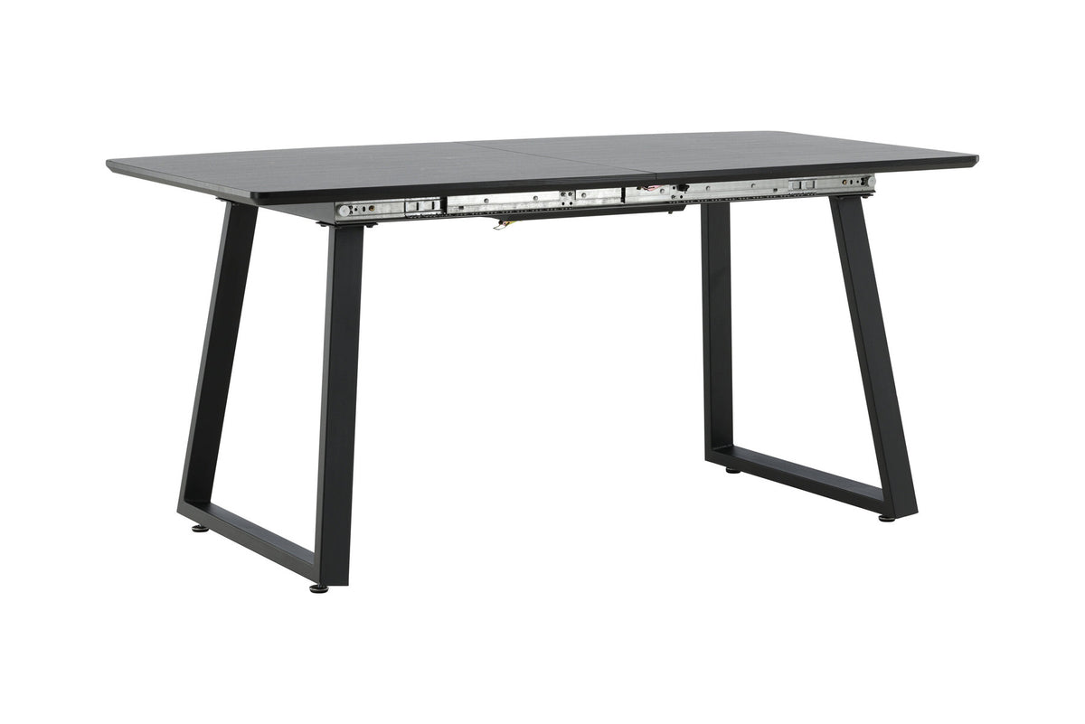 Inka ausziehbarer Tisch in Schwarz präsentiert im Onlineshop von KAQTU Design AG. Esstisch ist von Venture Home