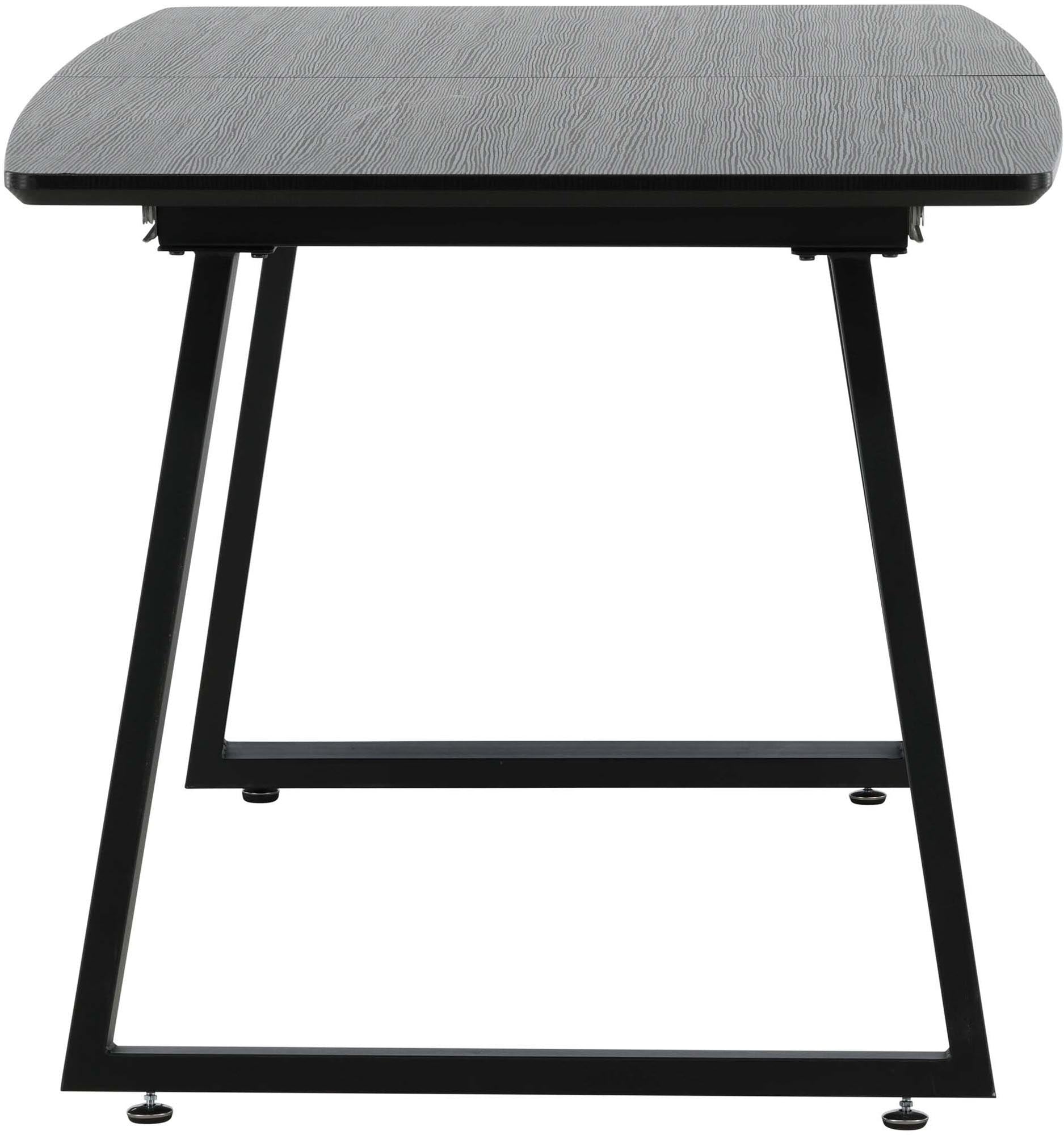 Inka ausziehbarer Tisch in Schwarz präsentiert im Onlineshop von KAQTU Design AG. Esstisch ist von Venture Home