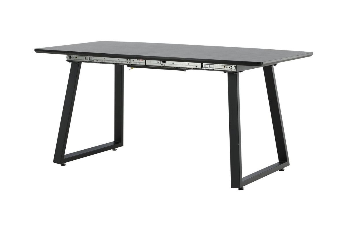 Inka ausziehbarer Tisch in Schwarz präsentiert im Onlineshop von KAQTU Design AG. Esstisch ist von Venture Home