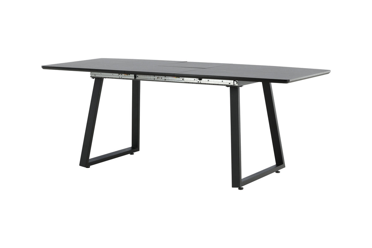 Inka ausziehbarer Tisch in Schwarz präsentiert im Onlineshop von KAQTU Design AG. Esstisch ist von Venture Home
