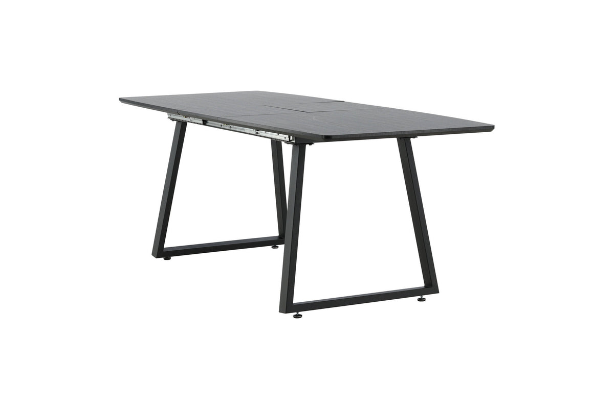 Inka ausziehbarer Tisch in Schwarz präsentiert im Onlineshop von KAQTU Design AG. Esstisch ist von Venture Home
