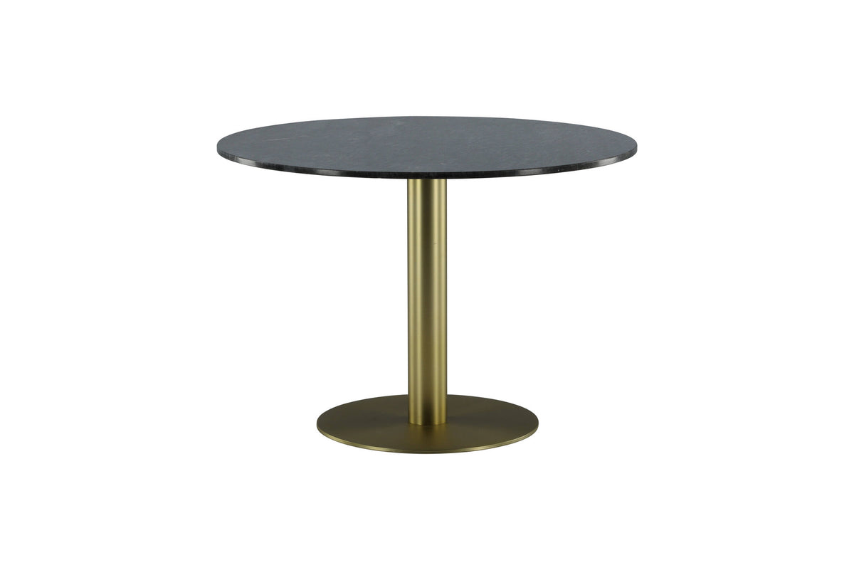 Estelle Tisch in Grau / Schwarz / Gold präsentiert im Onlineshop von KAQTU Design AG. Esstisch ist von Venture Home
