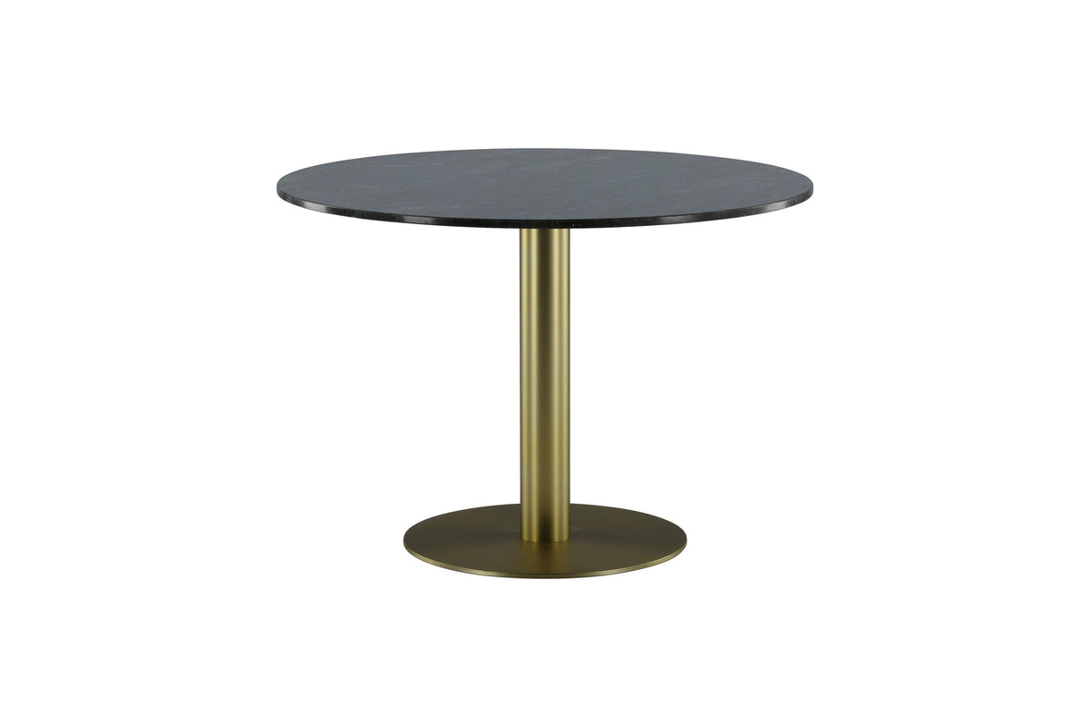 Estelle Tisch in Grau / Schwarz / Gold präsentiert im Onlineshop von KAQTU Design AG. Esstisch ist von Venture Home