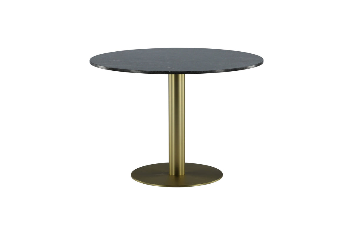 Estelle Tisch in Grau / Schwarz / Gold präsentiert im Onlineshop von KAQTU Design AG. Esstisch ist von Venture Home