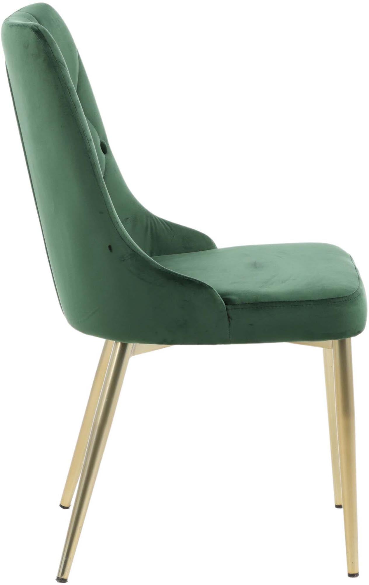 Eleganter Velvet Lyx Stuhl: Stilvoller Komfort von Venture Home.
