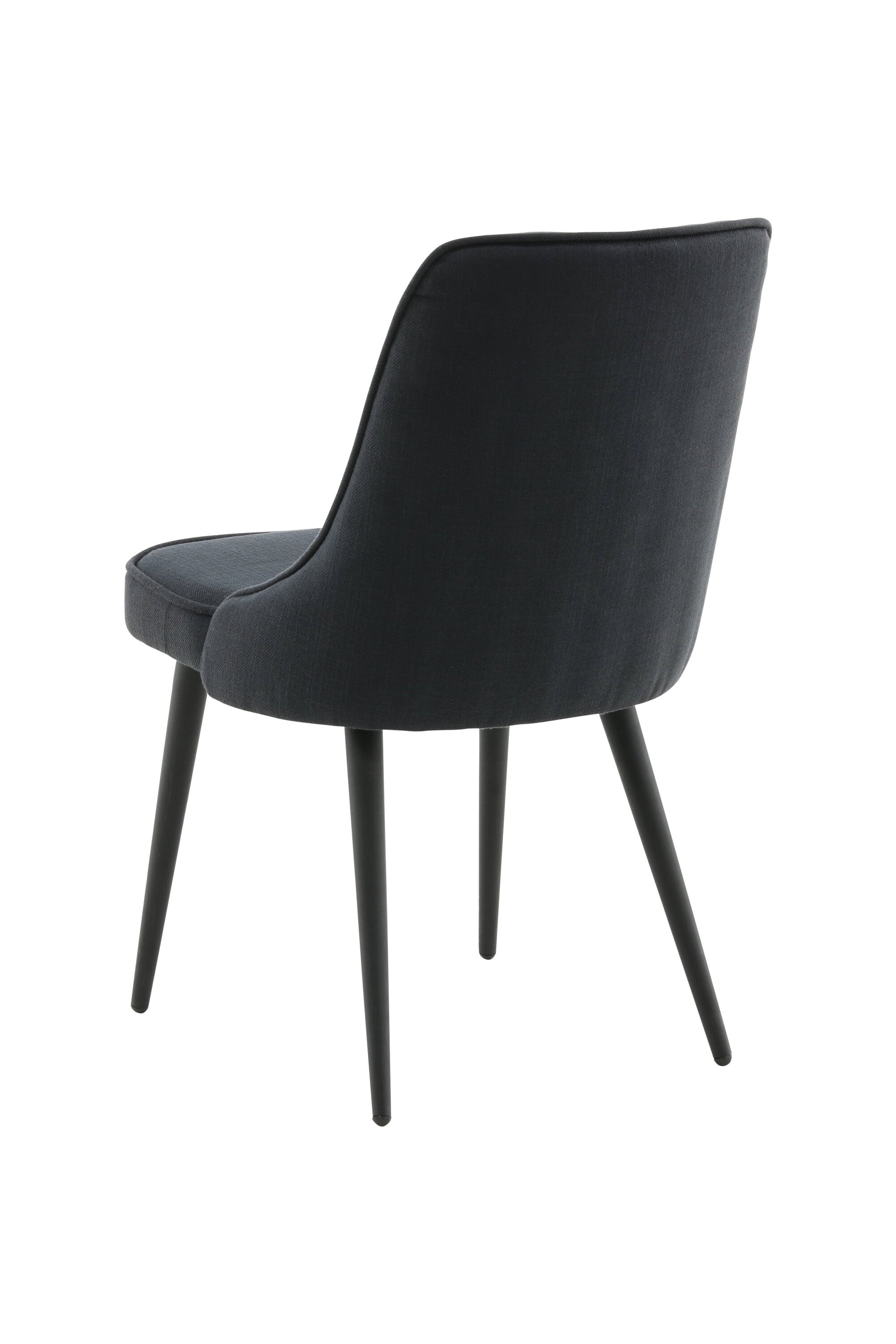 Velvet Deluxe Stuhl in Schwarz präsentiert im Onlineshop von KAQTU Design AG. Stuhl ist von Venture Home