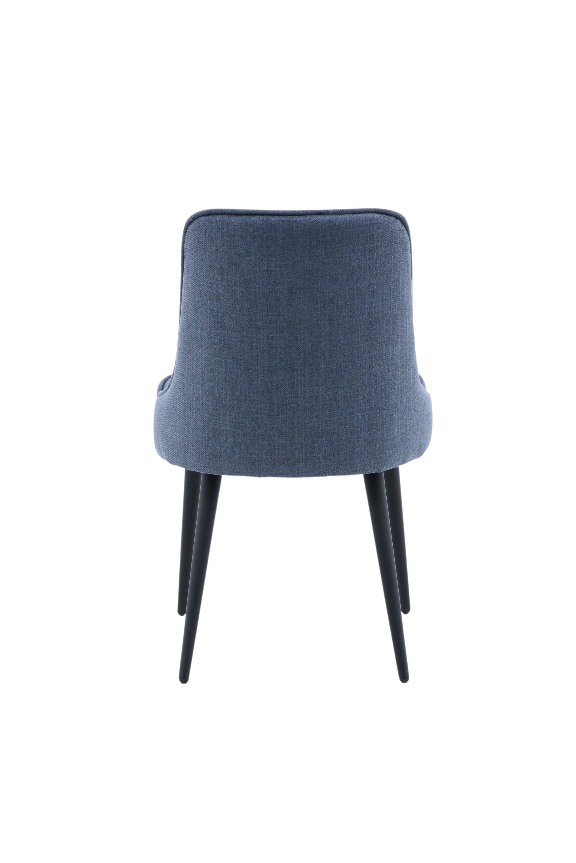 Velvet Deluxe Stuhl in Blau / Schwarz präsentiert im Onlineshop von KAQTU Design AG. Stuhl ist von Venture Home