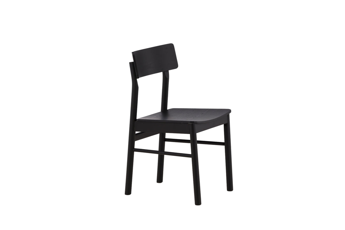 Montros Esszimmerstuhl in Schwarz präsentiert im Onlineshop von KAQTU Design AG. Stuhl ist von Venture Home