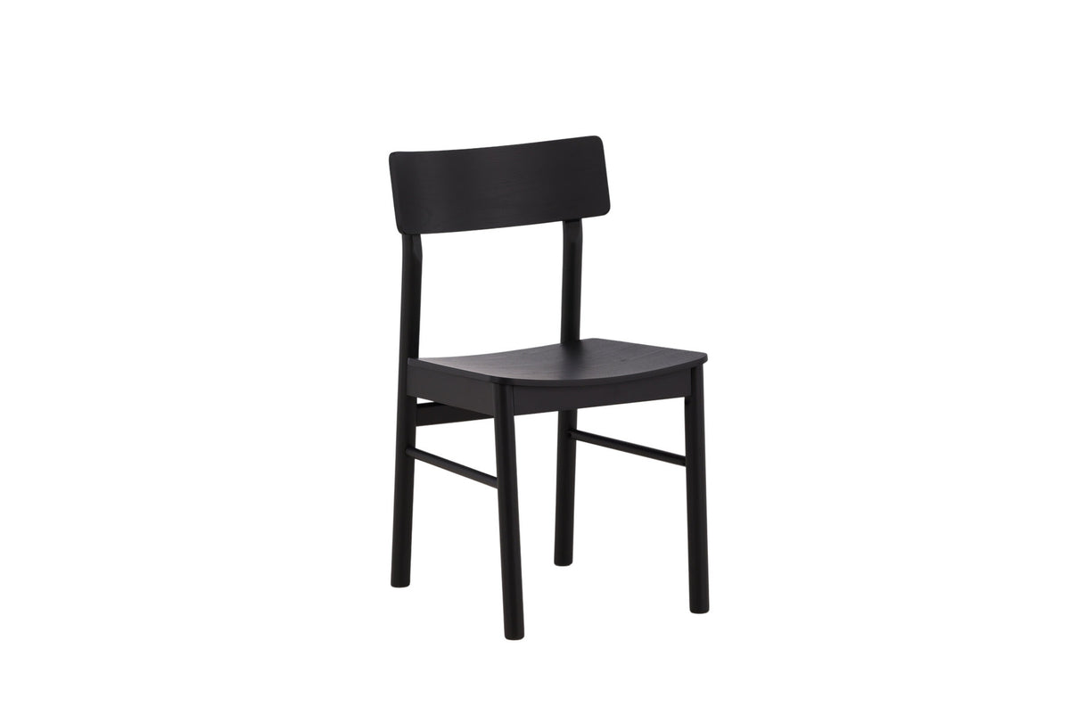 Montros Esszimmerstuhl in Schwarz präsentiert im Onlineshop von KAQTU Design AG. Stuhl ist von Venture Home