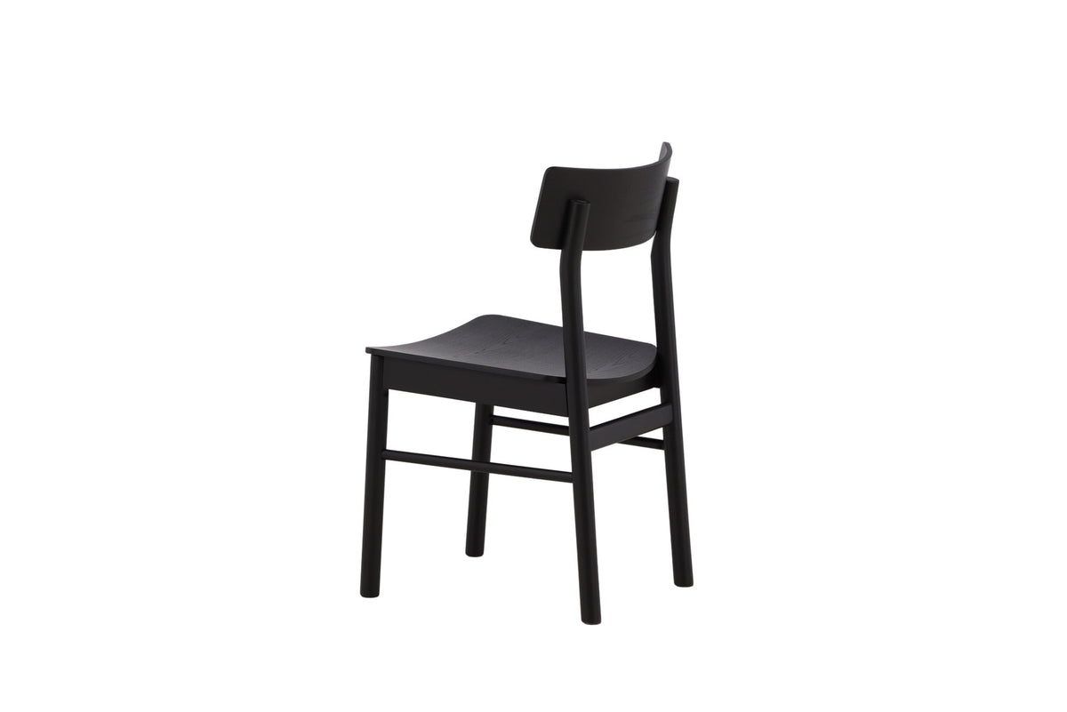Montros Esszimmerstuhl in Schwarz präsentiert im Onlineshop von KAQTU Design AG. Stuhl ist von Venture Home