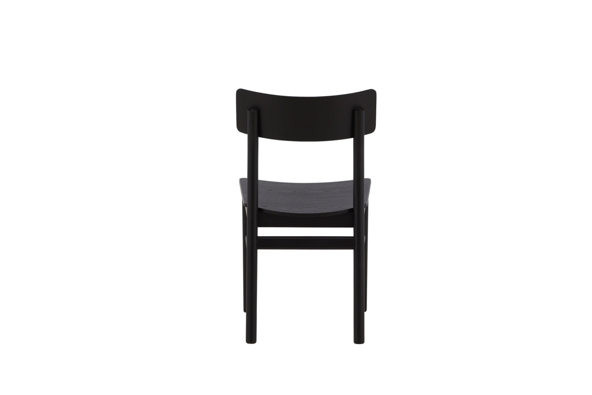 Montros Esszimmerstuhl in Schwarz präsentiert im Onlineshop von KAQTU Design AG. Stuhl ist von Venture Home