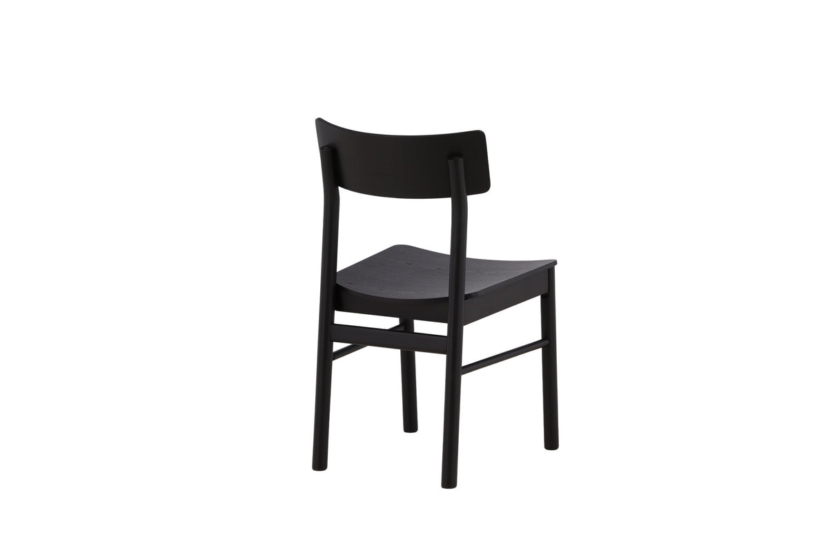 Montros Esszimmerstuhl in Schwarz präsentiert im Onlineshop von KAQTU Design AG. Stuhl ist von Venture Home