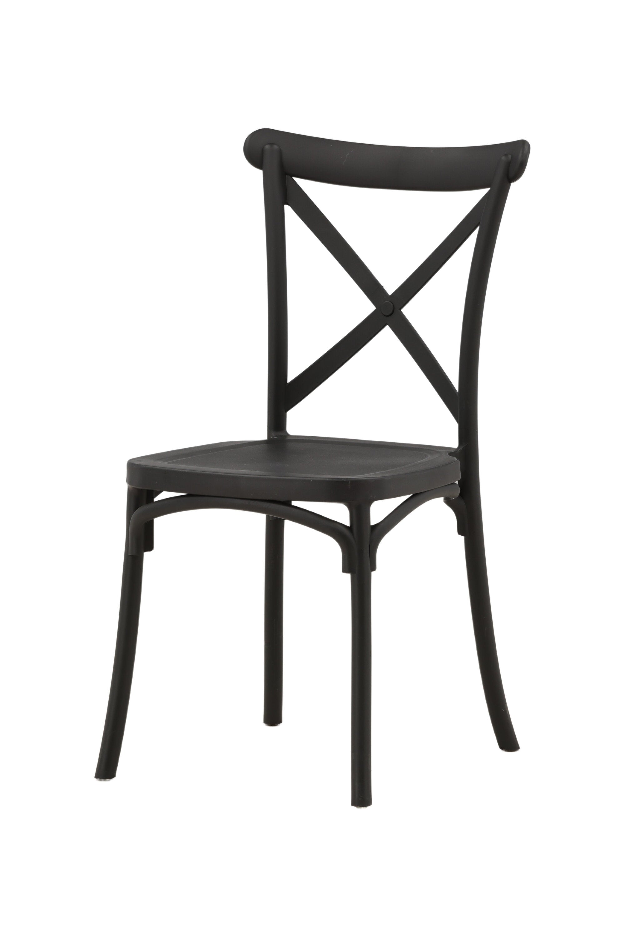 Crosett Stuhl in Schwarz präsentiert im Onlineshop von KAQTU Design AG. Stuhl ist von Venture Home