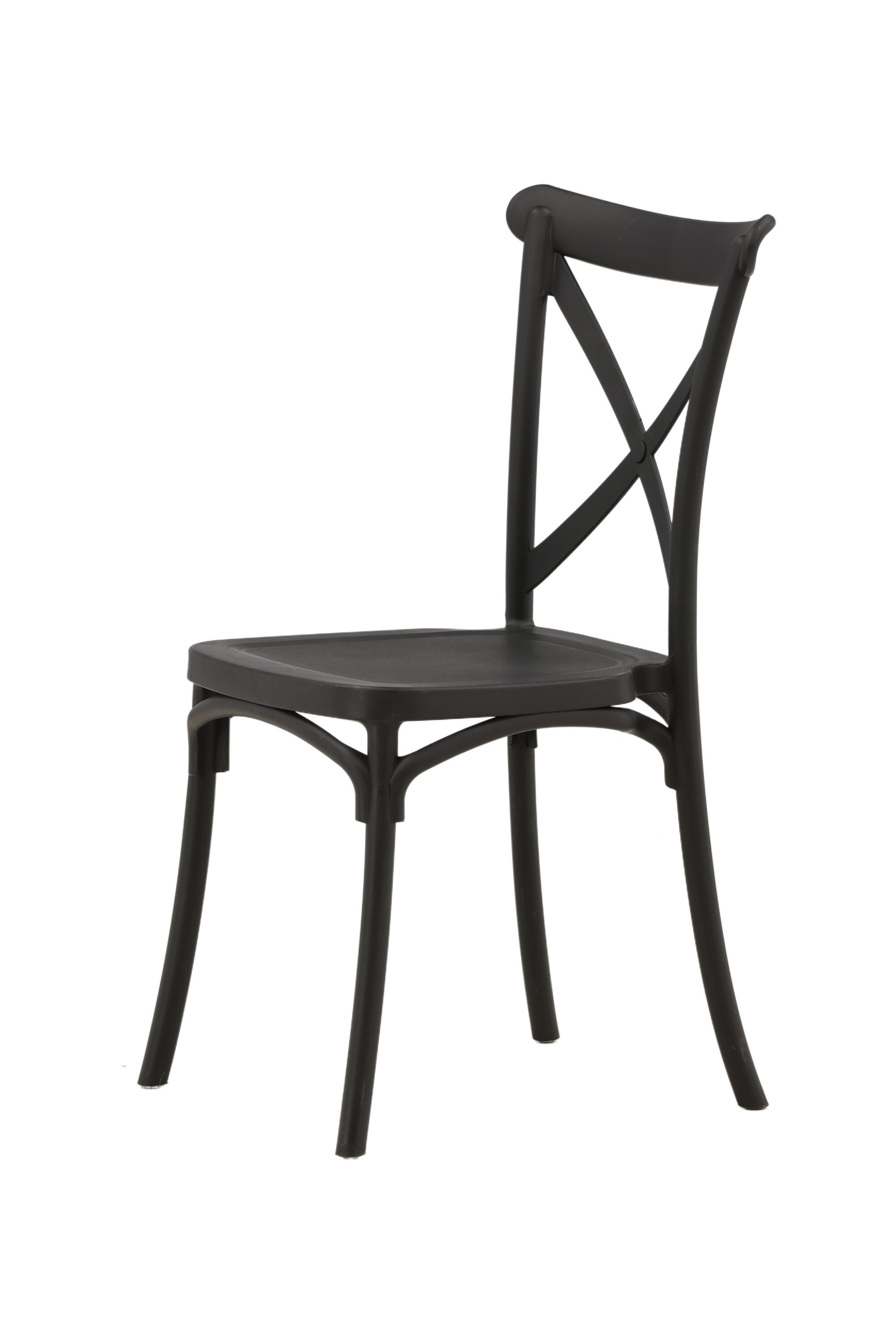 Crosett Stuhl in Schwarz präsentiert im Onlineshop von KAQTU Design AG. Stuhl ist von Venture Home
