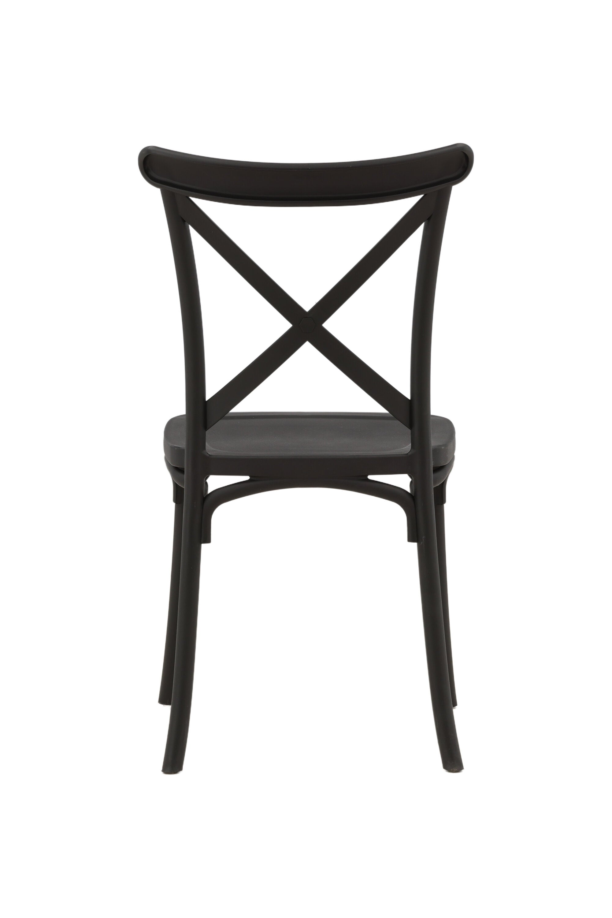 Crosett Stuhl in Schwarz präsentiert im Onlineshop von KAQTU Design AG. Stuhl ist von Venture Home