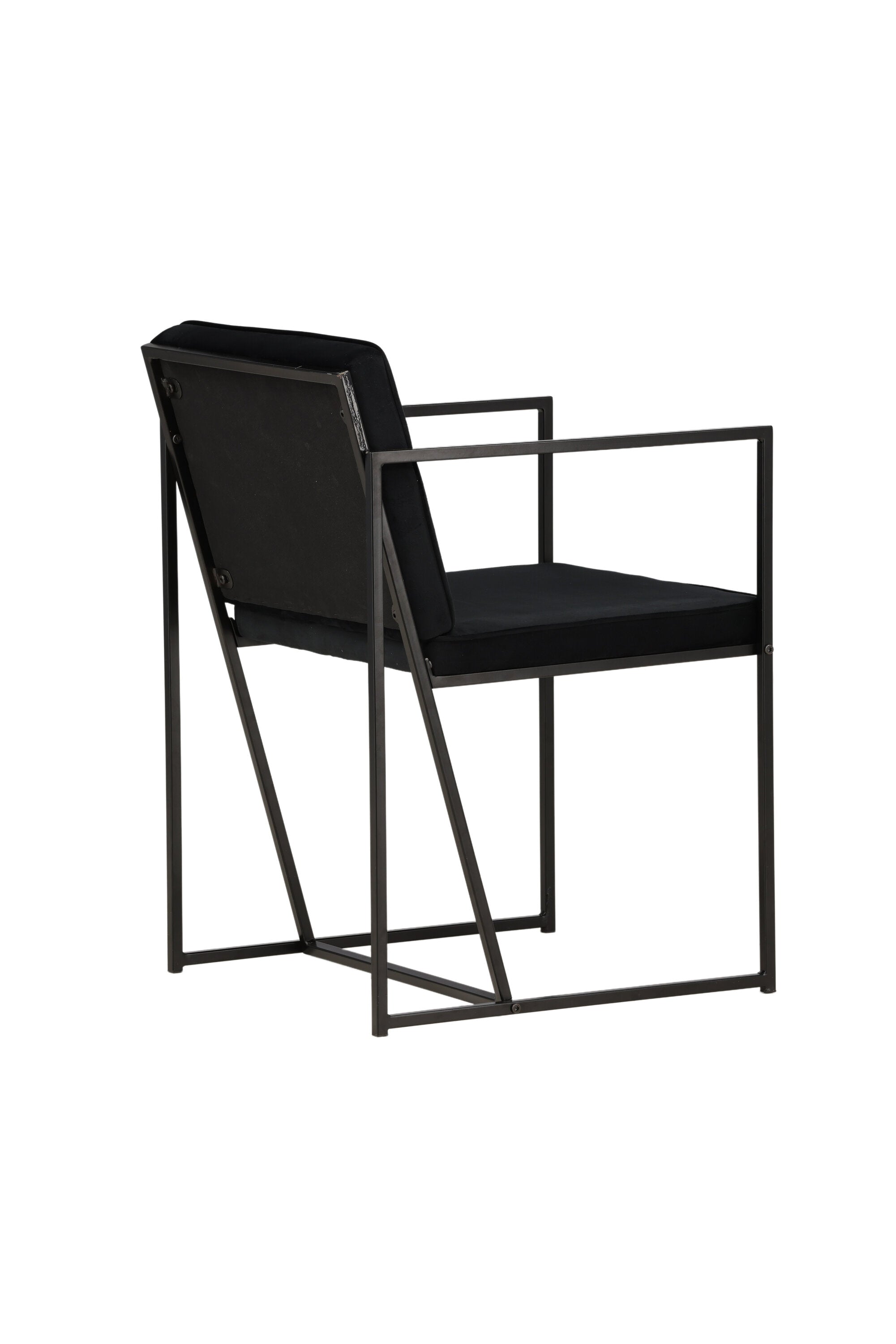 Richmond Stuhl in Schwarz präsentiert im Onlineshop von KAQTU Design AG. Stuhl mit Armlehne ist von Venture Home