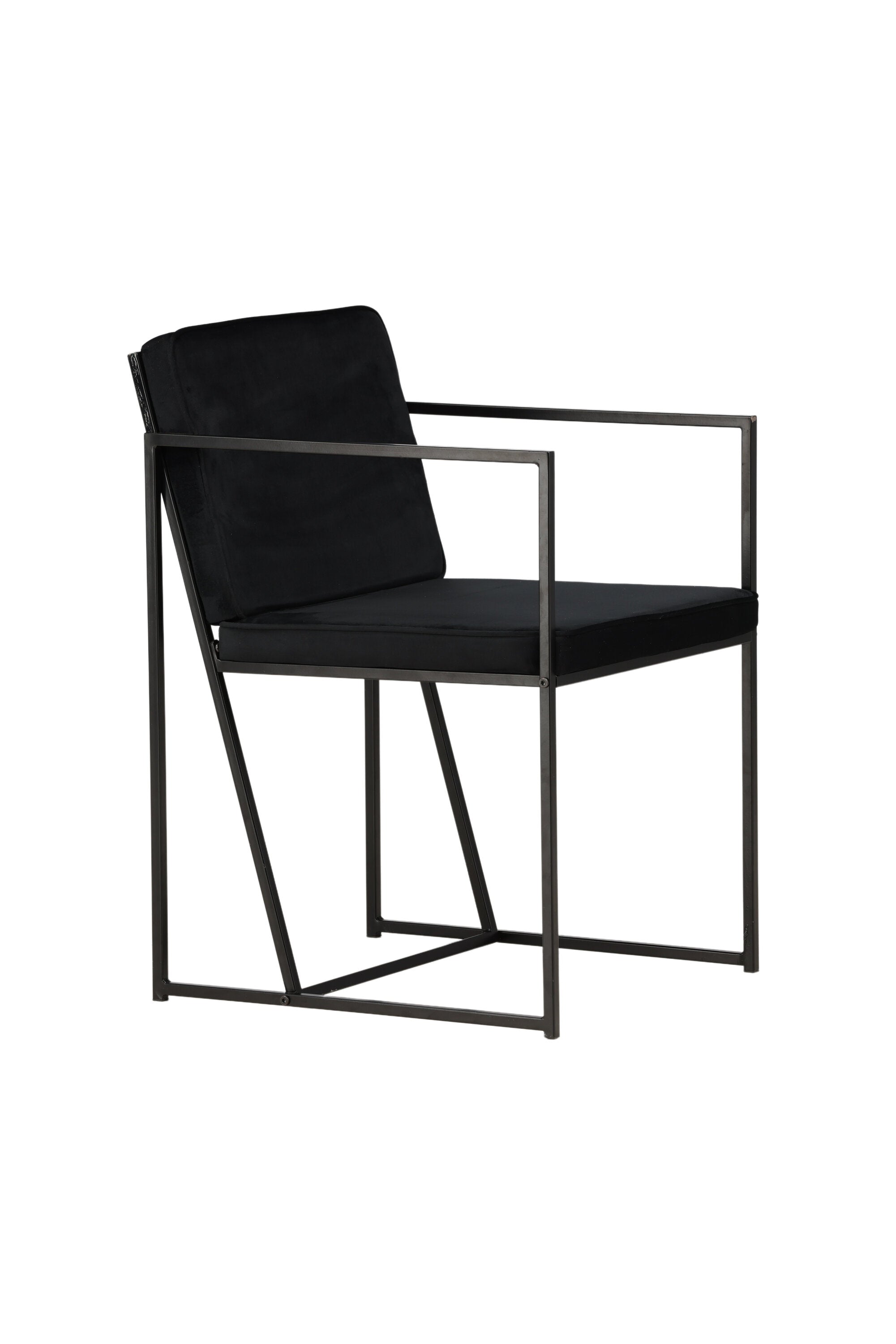 Richmond Stuhl in Schwarz präsentiert im Onlineshop von KAQTU Design AG. Stuhl mit Armlehne ist von Venture Home